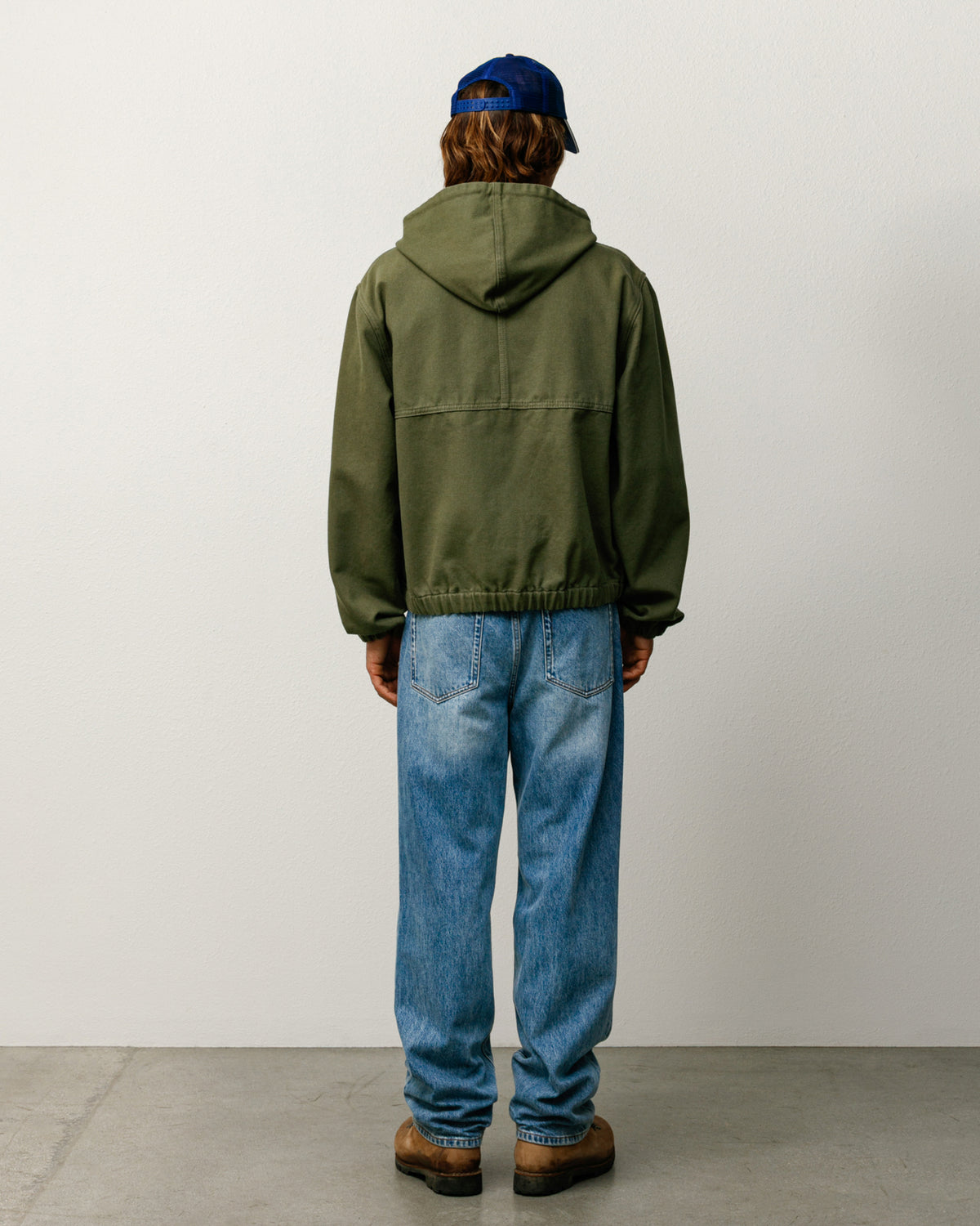Work Jacket Unlined Canvas – Olive | Outerwear | Stüssy