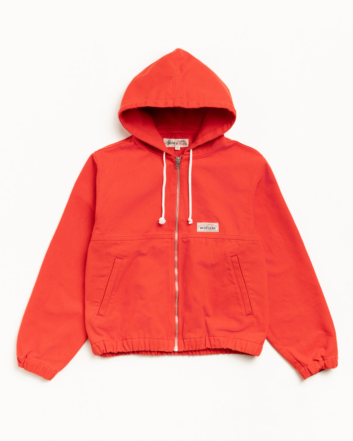 Work Jacket Unlined Canvas – Red | Outerwear | Stüssy
