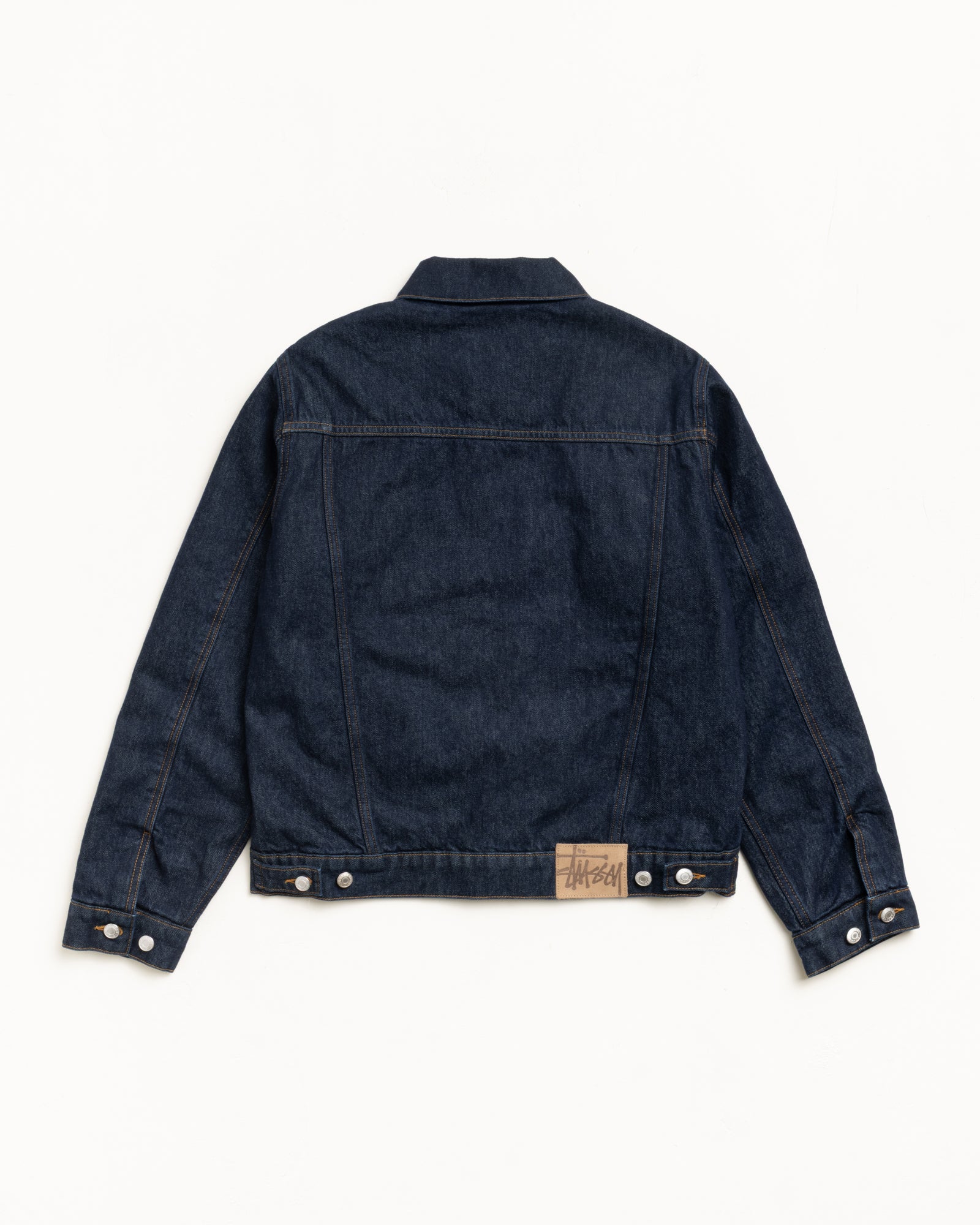 Lined Denim Trucker – Rinsed Indigo | Outerwear | Stüssy