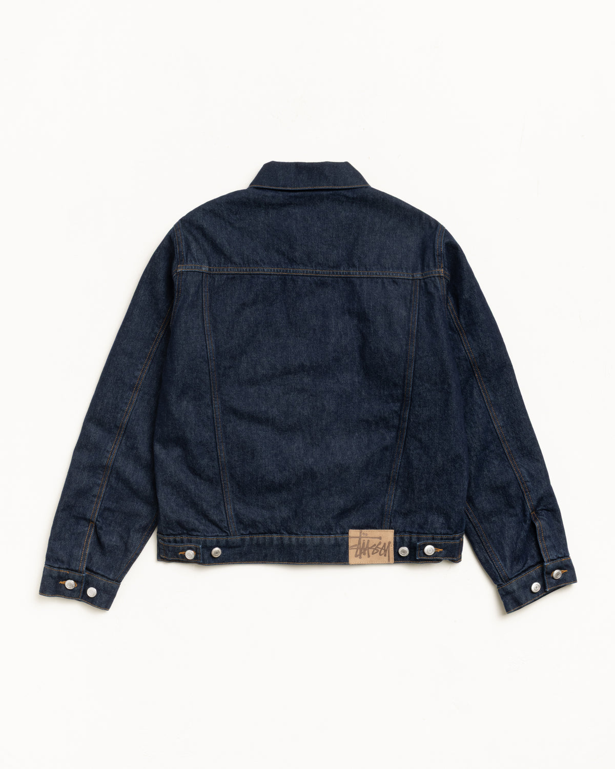 Lined Denim Trucker – Rinsed Indigo | Outerwear | Stüssy