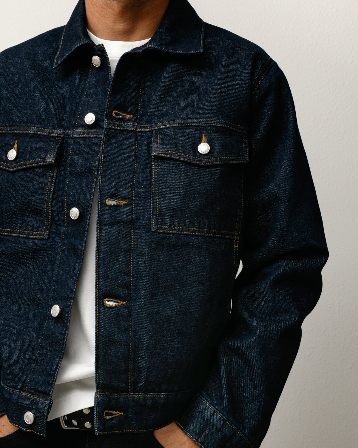 Lined Denim Trucker – Rinsed Indigo | Outerwear | Stüssy