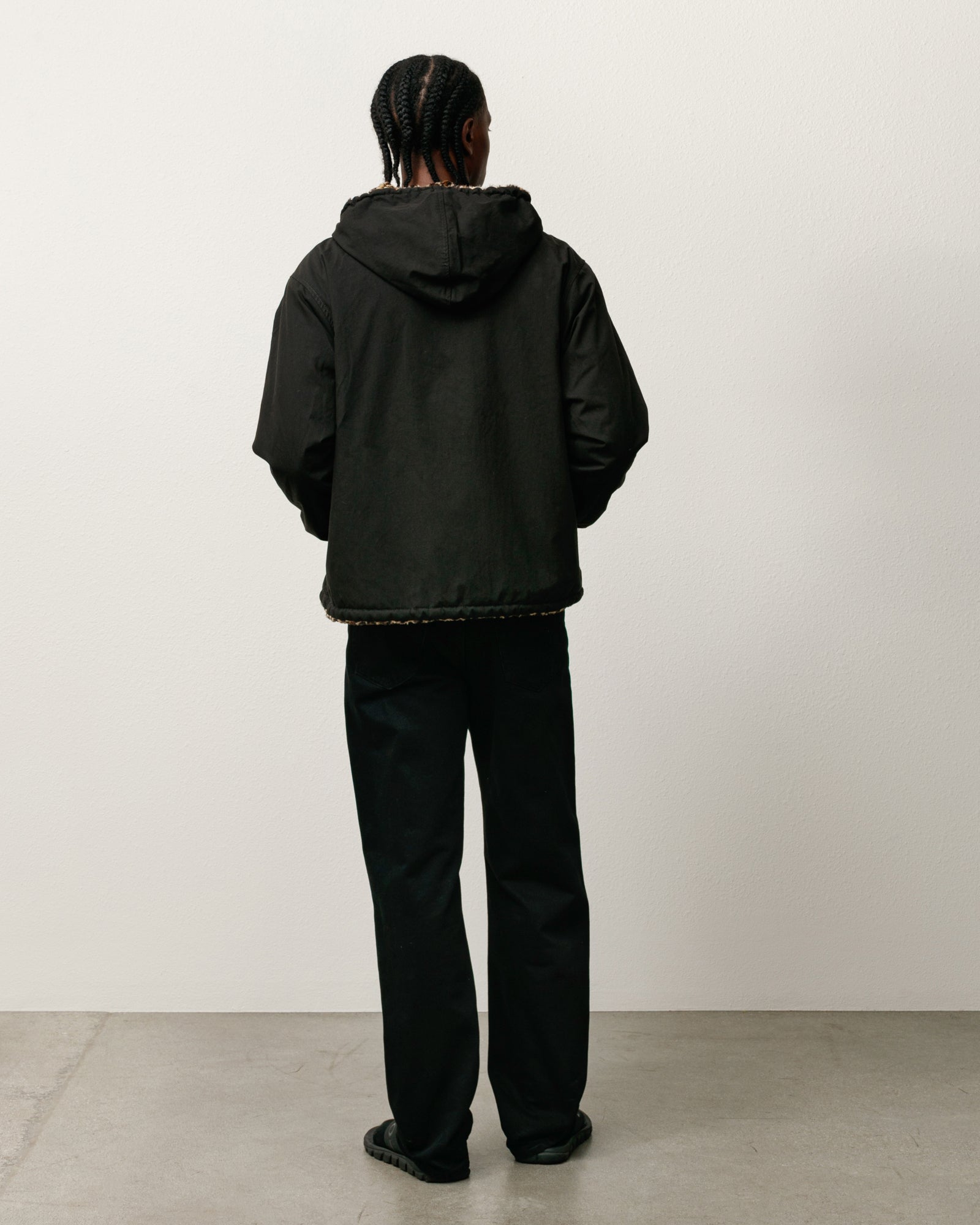 Reversible Hooded Jacket – Leopard | Outerwear | Stüssy