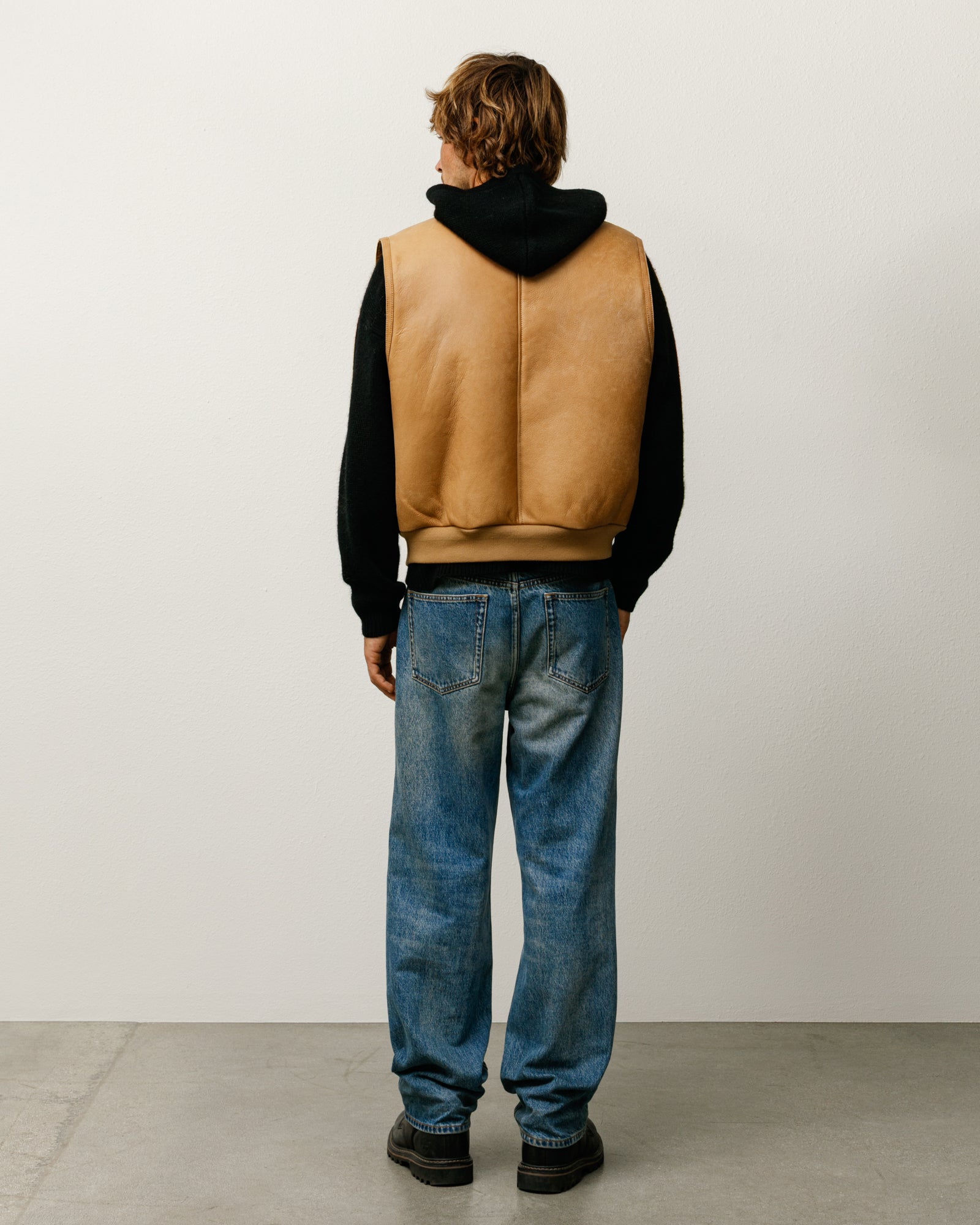 Shearling Vest – Tan | Outerwear | Stüssy