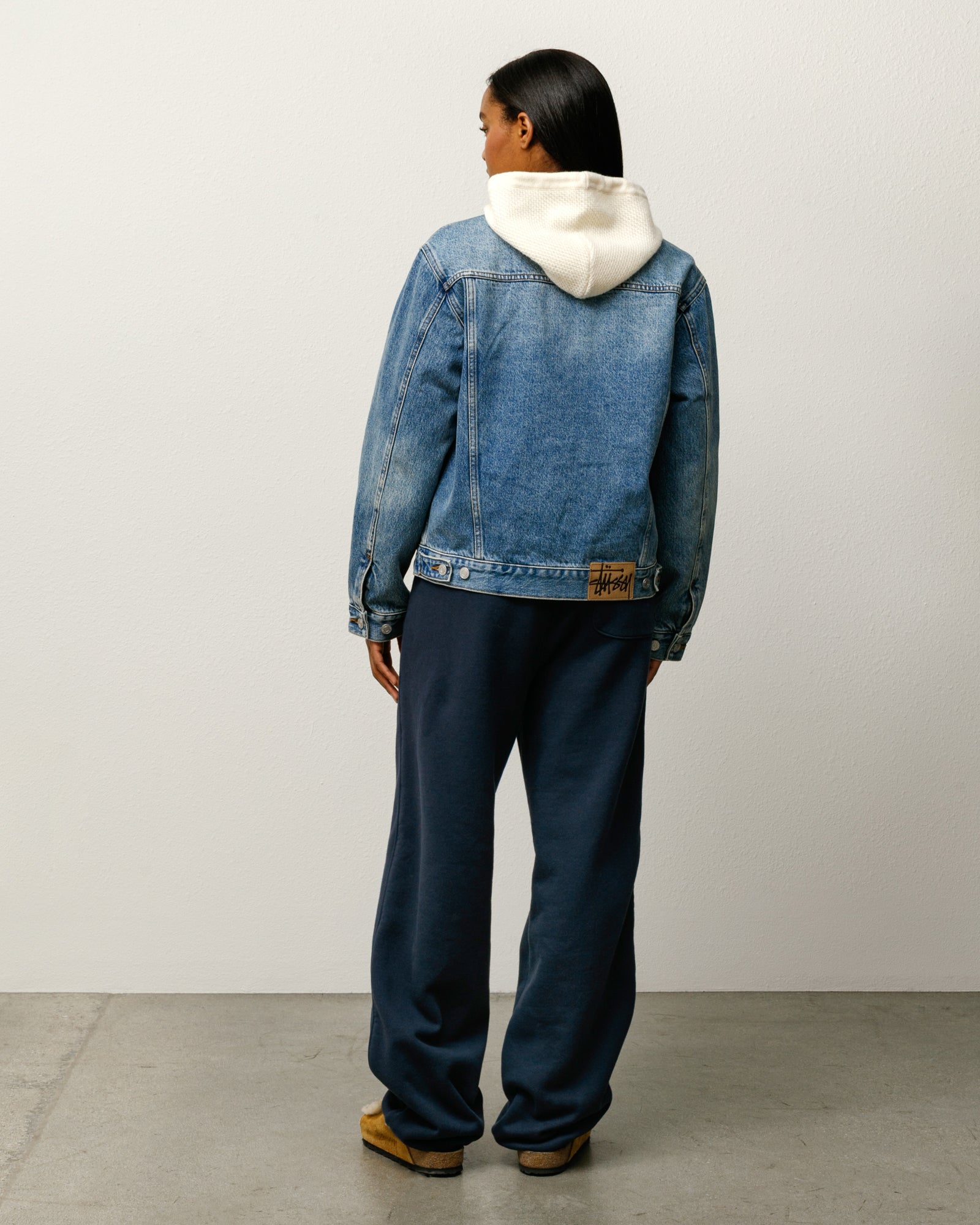 Lined Denim Trucker – Indigo Stone Wash | Outerwear | Stüssy