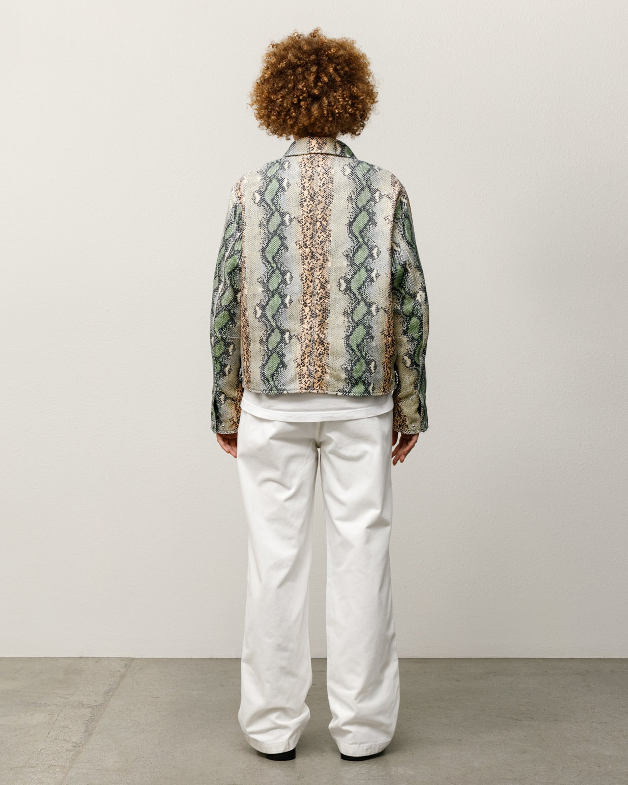 Garage Jacket Leather – Snake | Outerwear | Stüssy