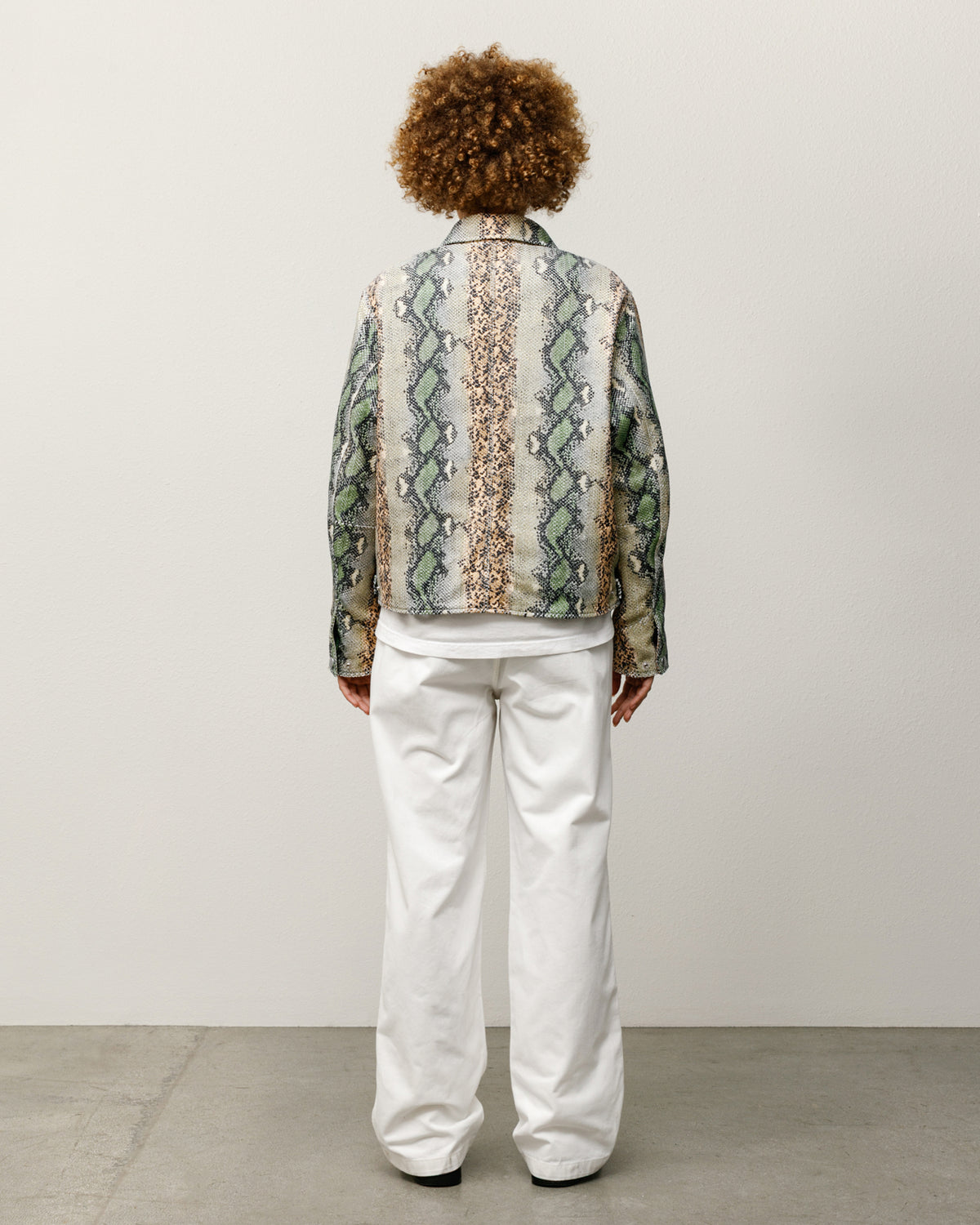 Garage Jacket Leather – Snake | Outerwear | Stüssy