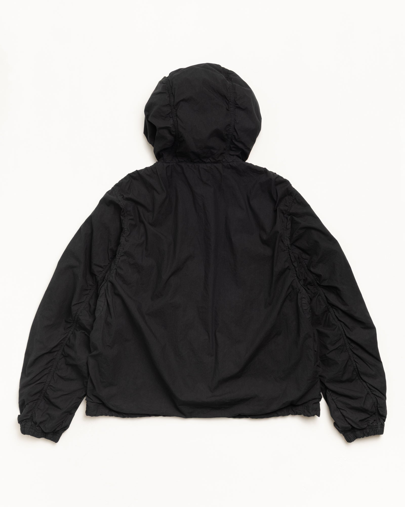 Double Cotton Hooded Jacket – Black | Outerwear | Stüssy