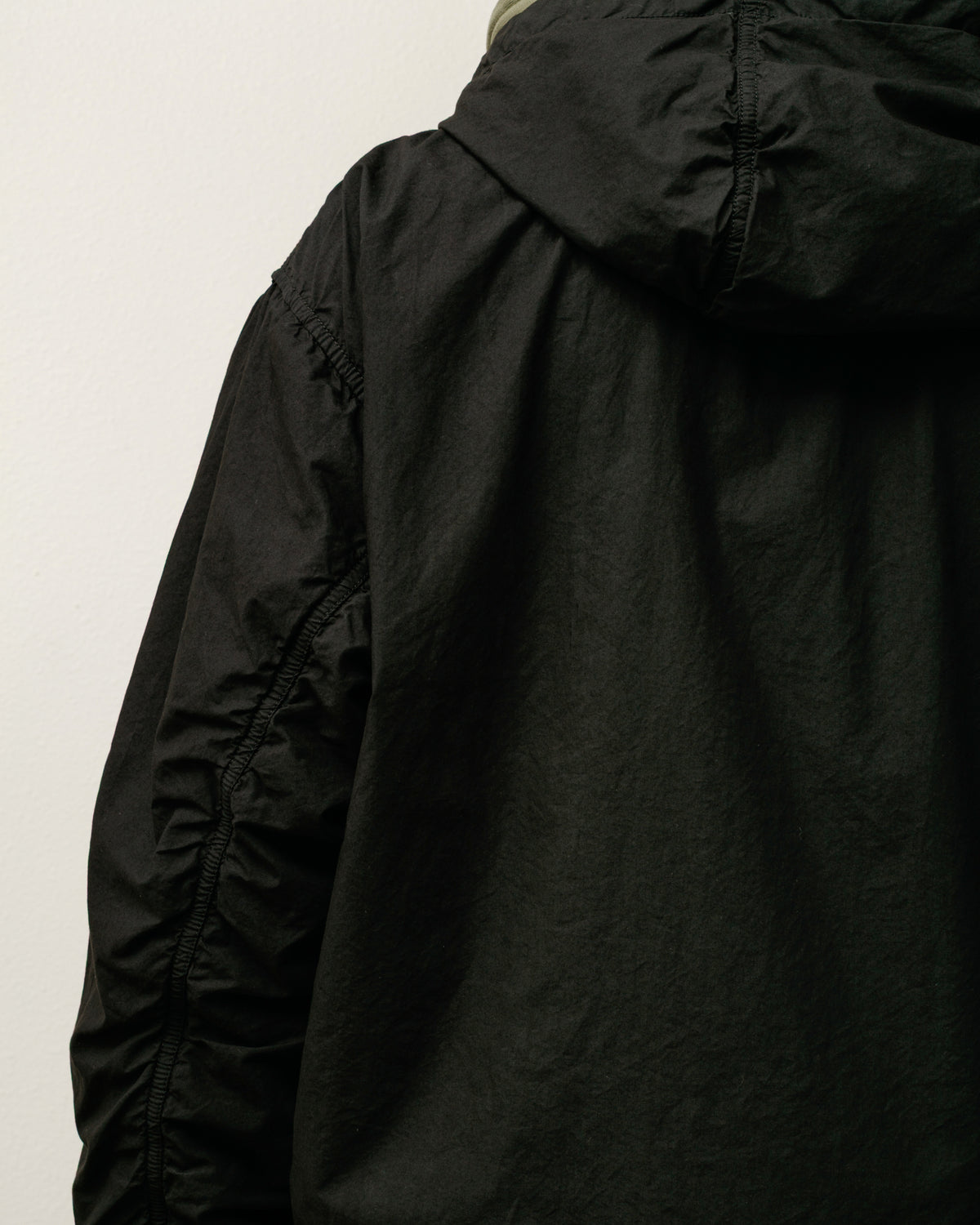 Double Cotton Hooded Jacket – Black | Outerwear | Stüssy
