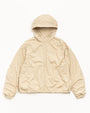 DOUBLE COTTON HOODED JACKET