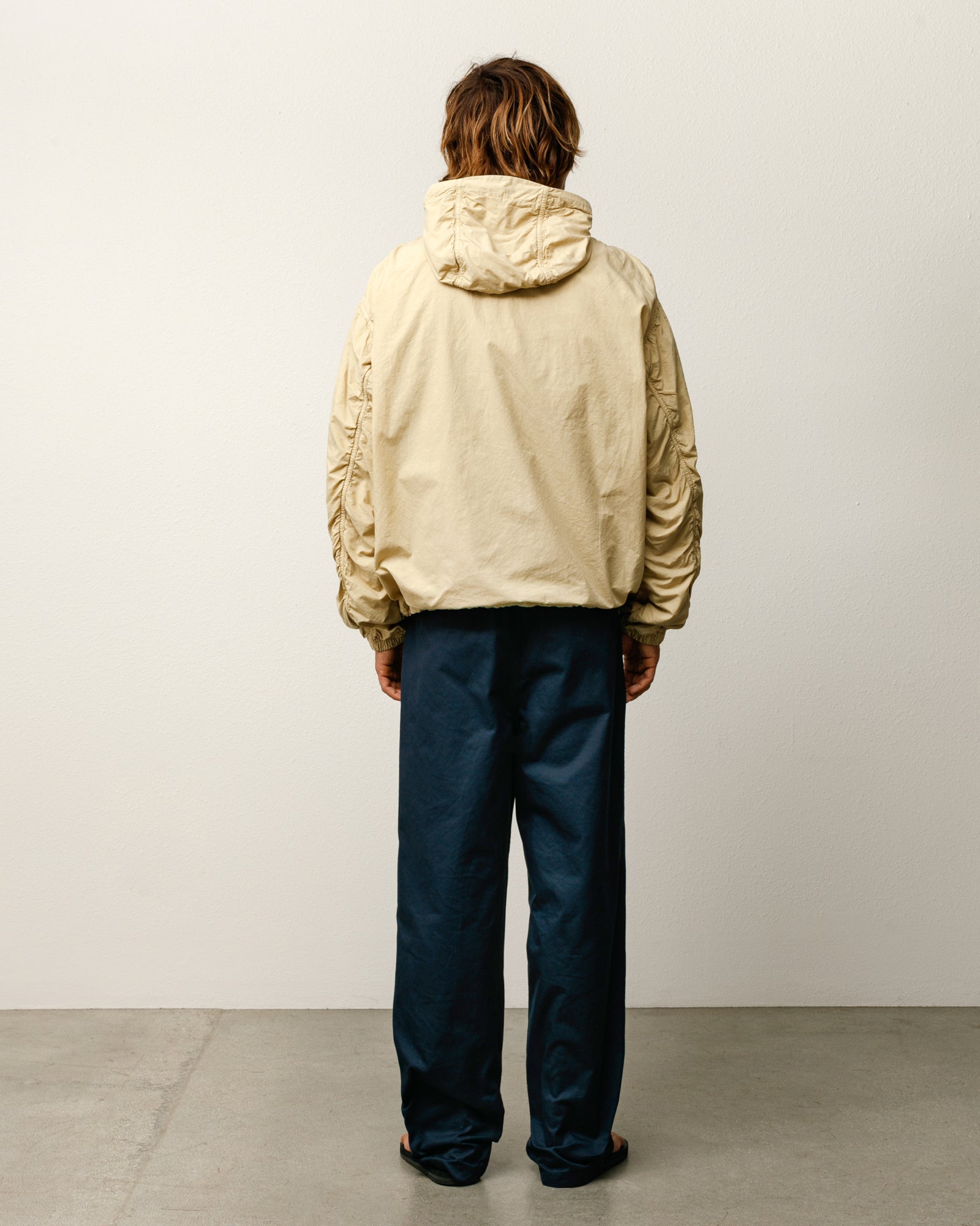 Double Cotton Hooded Jacket – Sand | Outerwear | Stüssy