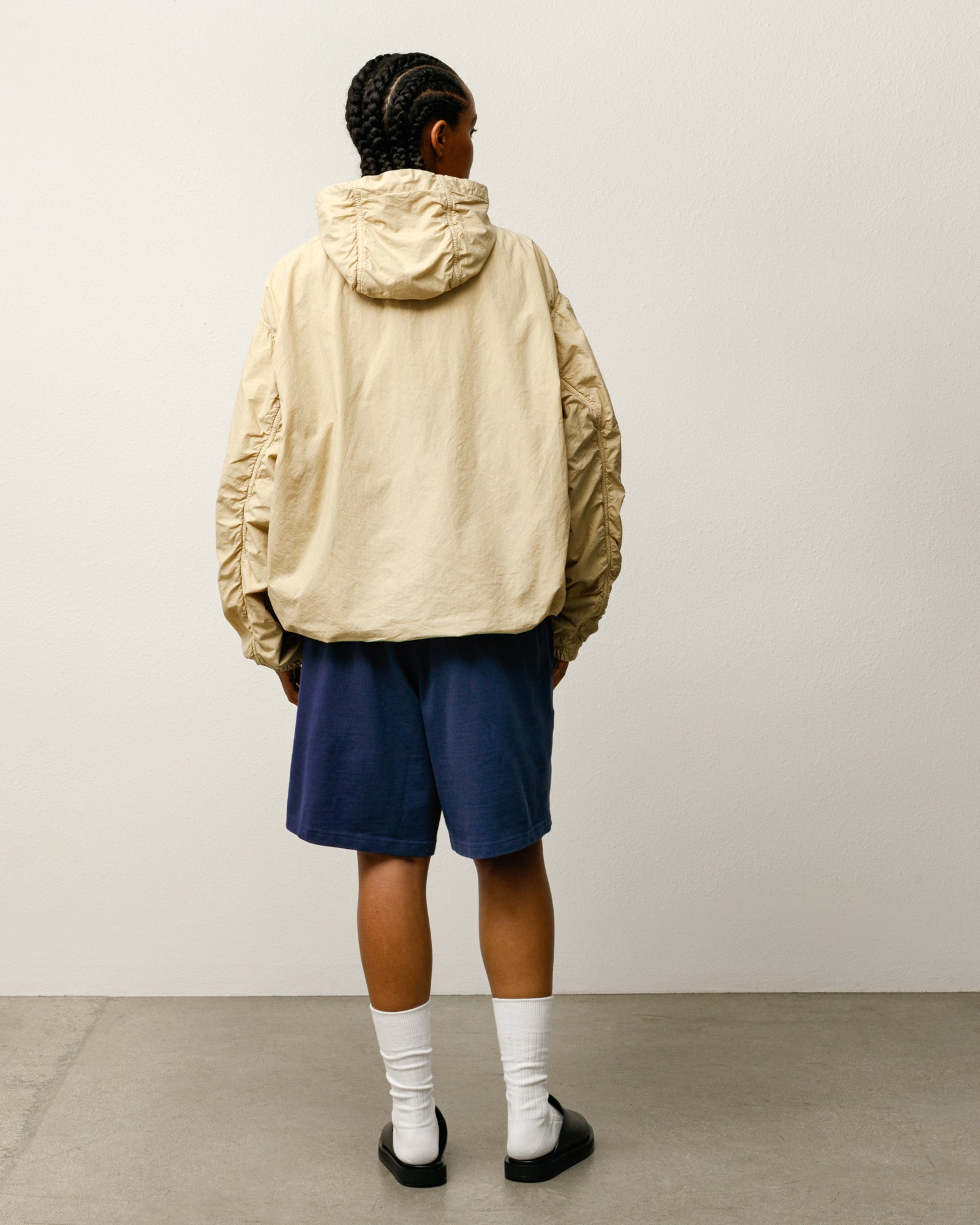 Double Cotton Hooded Jacket – Sand | Outerwear | Stüssy