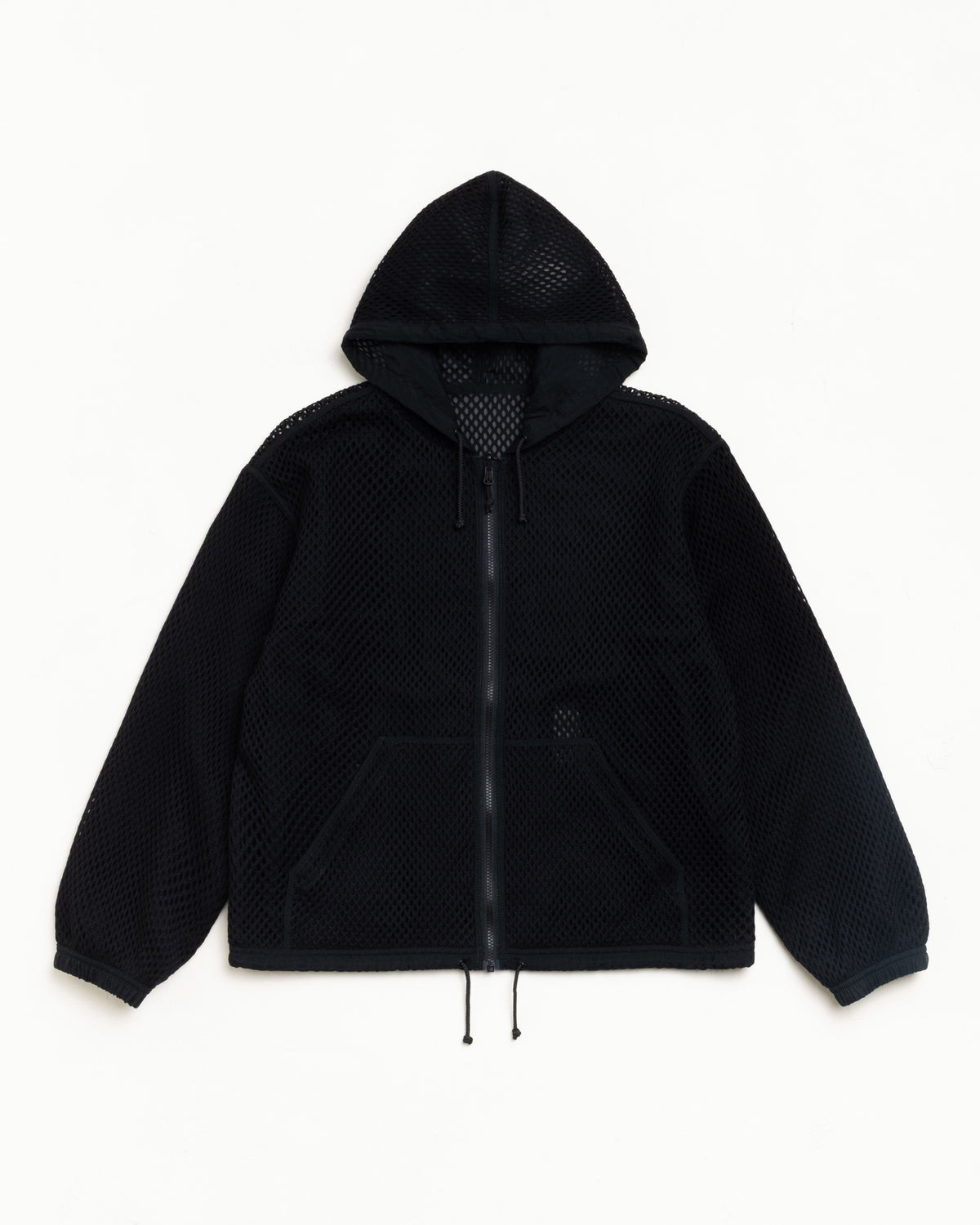 Layered Mesh Reversible Jacket – Black | Outerwear | Stüssy