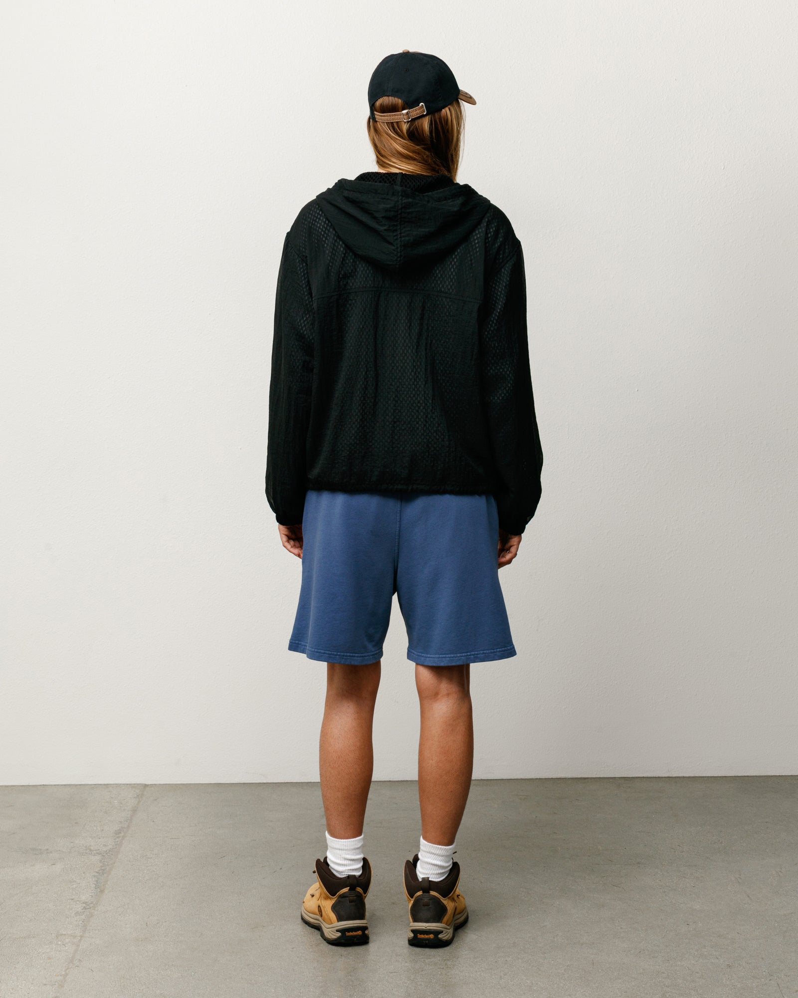 Layered Mesh Hooded Jacket – Black | Outerwear | Stüssy