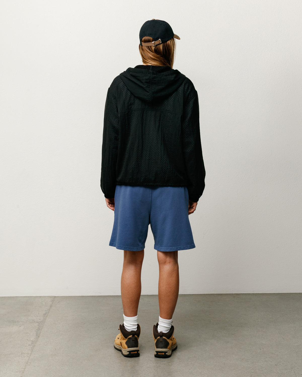 Layered Mesh Hooded Jacket – Black | Outerwear | Stüssy