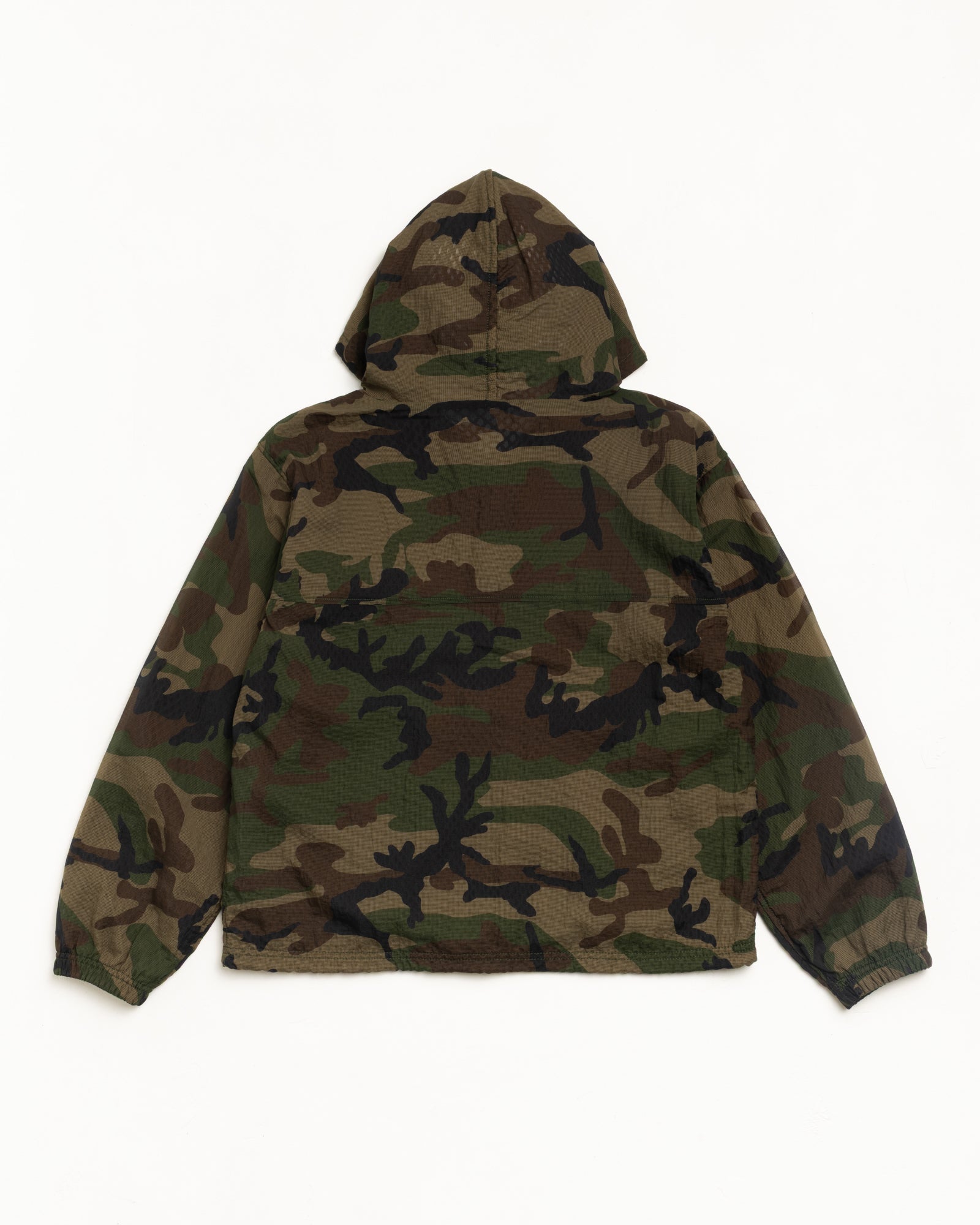 Layered Mesh Hooded Jacket – Woodland Camo | Outerwear | Stüssy
