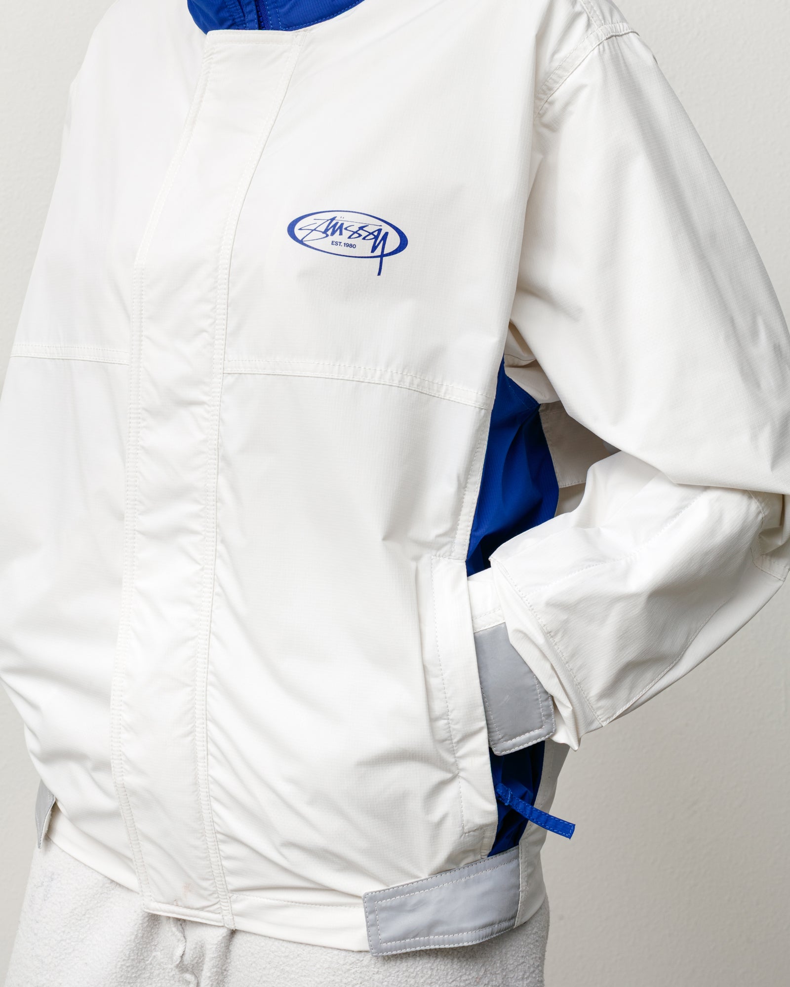 ジャケット・アウター MUSE de Deuxieme classe WASHED FULL ZIP Mx Jacket – White | Outerwear | Stüssy