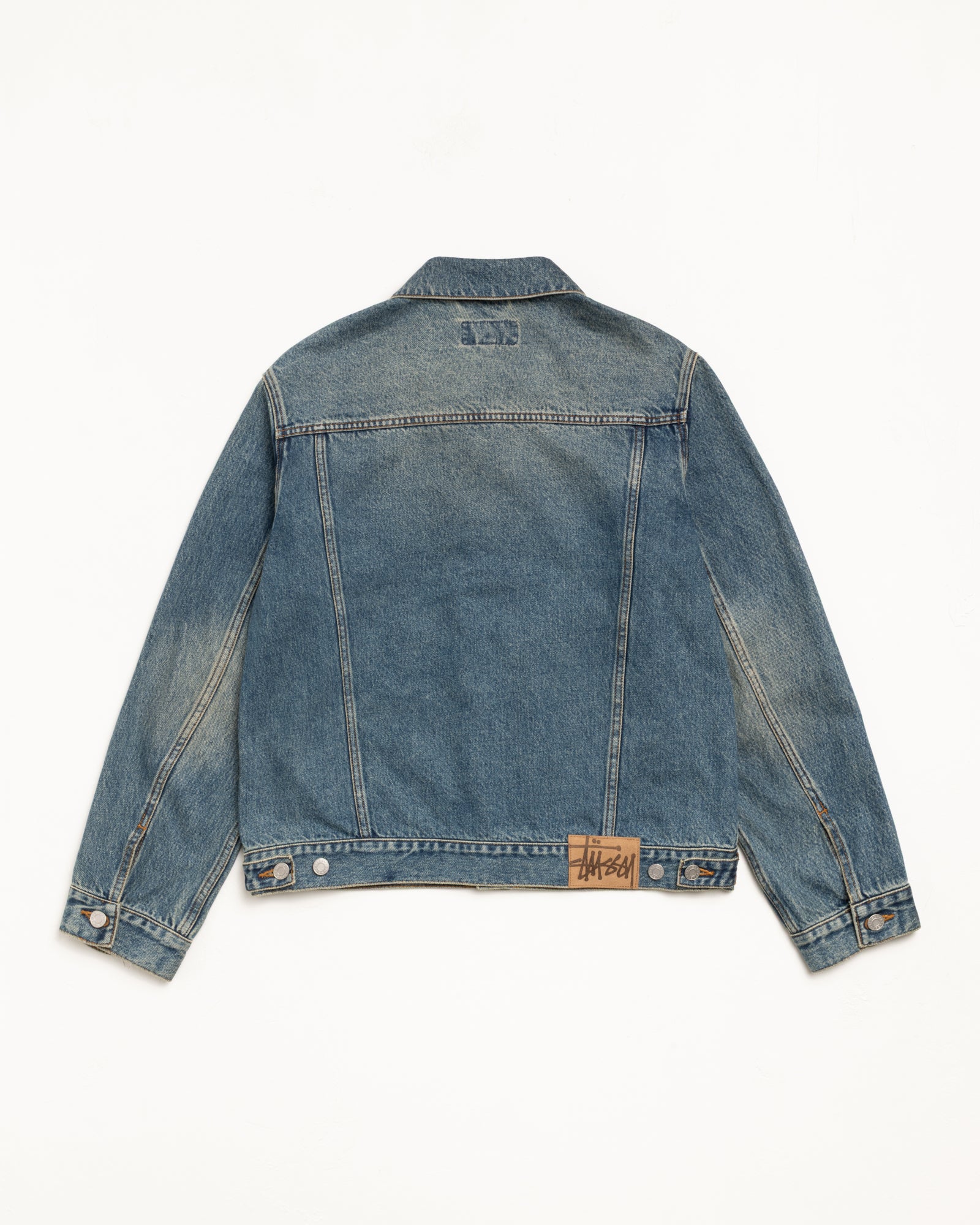 Trucker Jacket Denim – Vintage Mid Wash | Outerwear | Stüssy