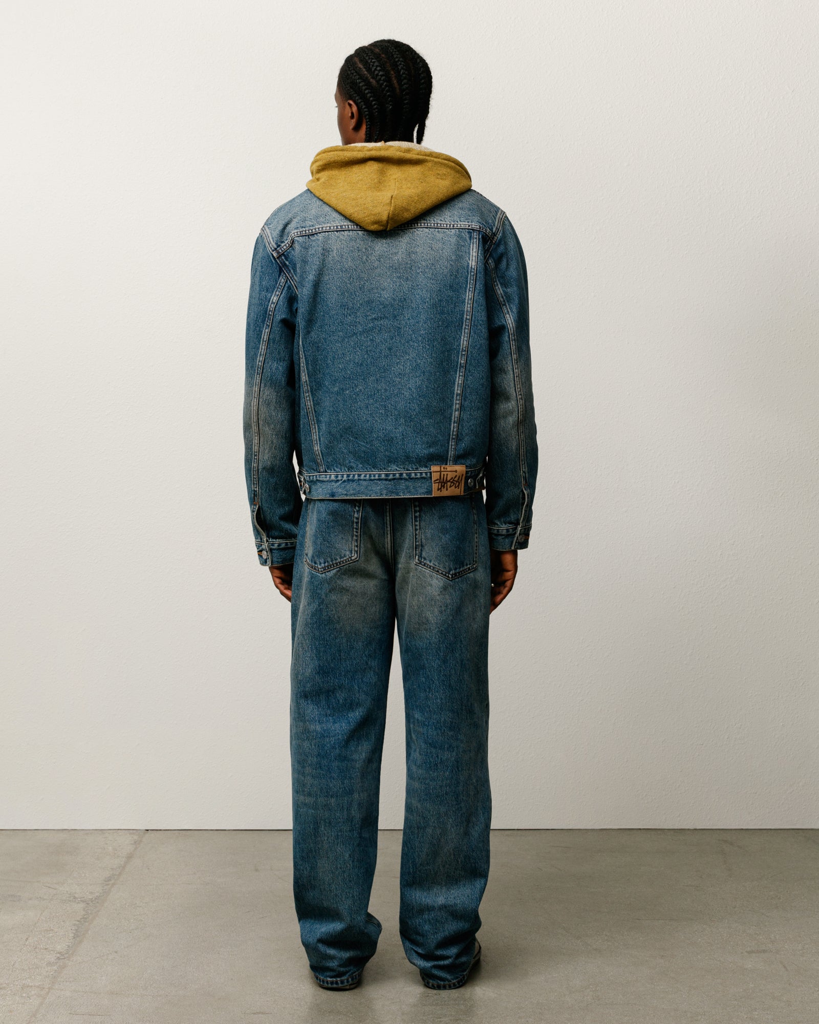 Trucker Jacket Denim – Vintage Mid Wash | Outerwear | Stüssy