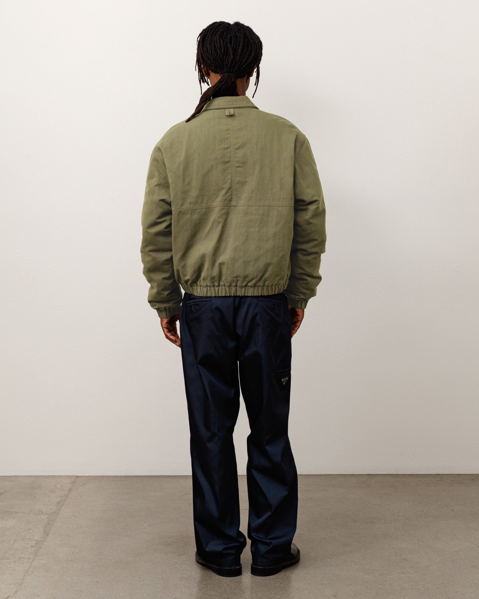 Nyco Collared Work Jacket - Green | Outerwear | Stüssy