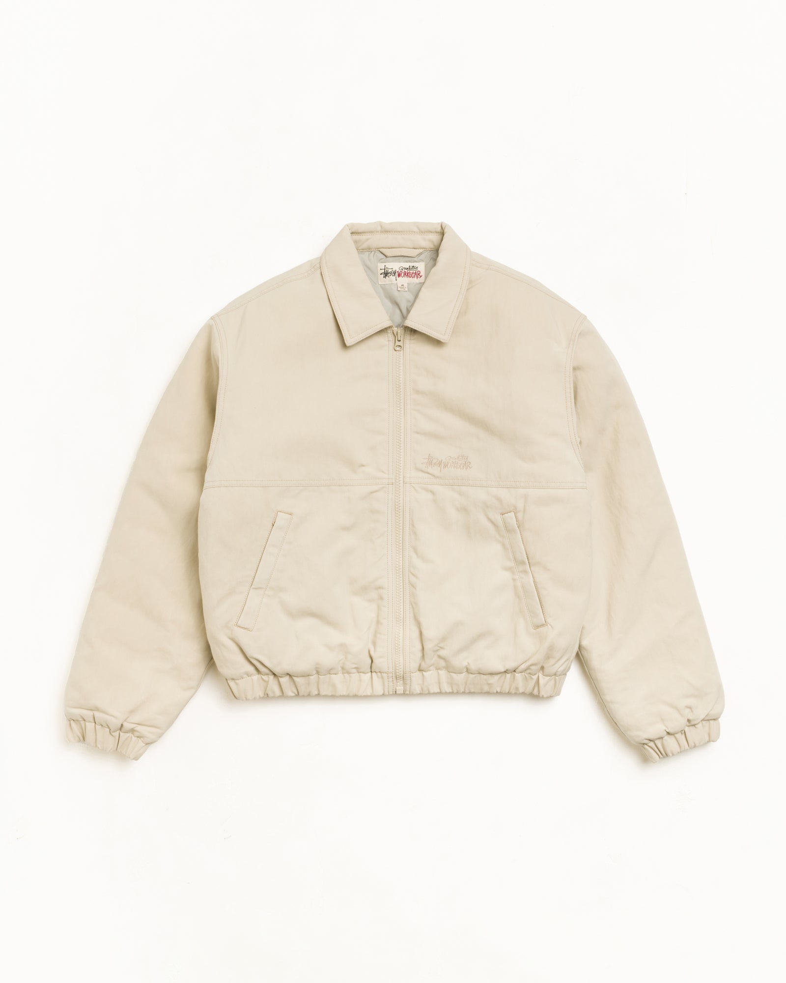 Nyco Collared Work Jacket - Sand | Outerwear | Stüssy