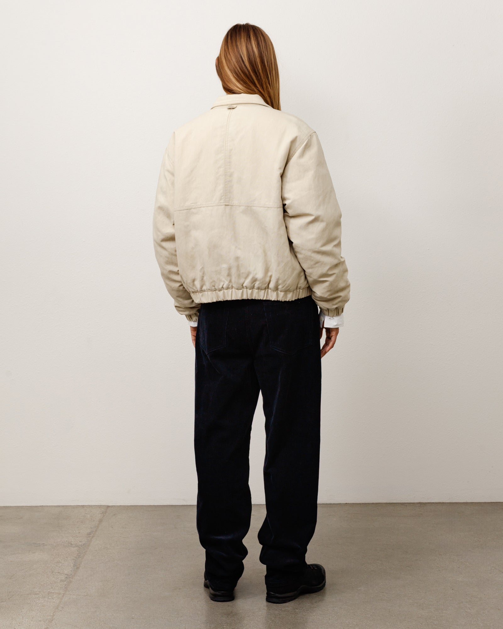 Nyco Collared Work Jacket - Sand | Outerwear | Stüssy