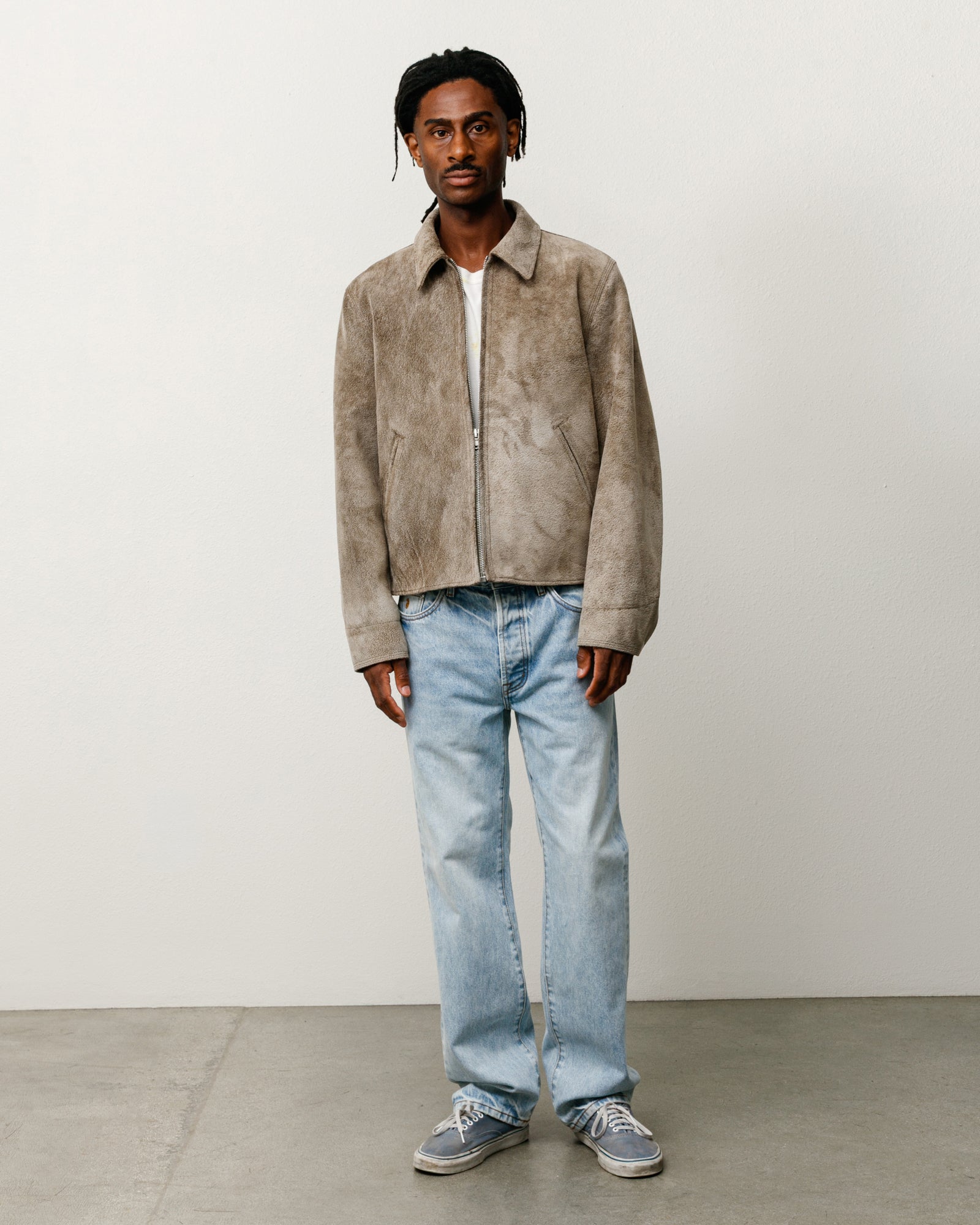 Garage Jacket Suede Jacket in the color Suede