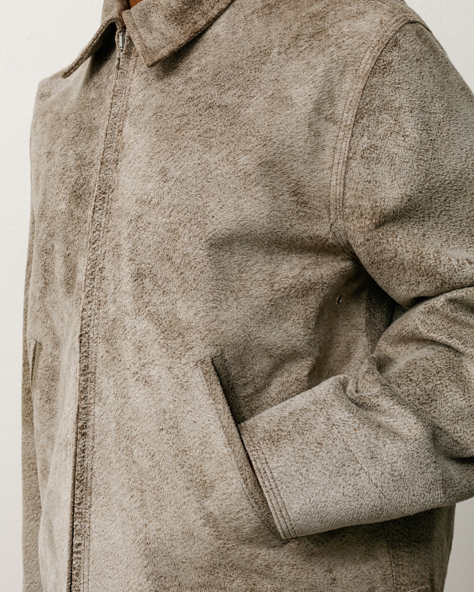 Garage Jacket Suede unisex long-sleeve jacket in Suede