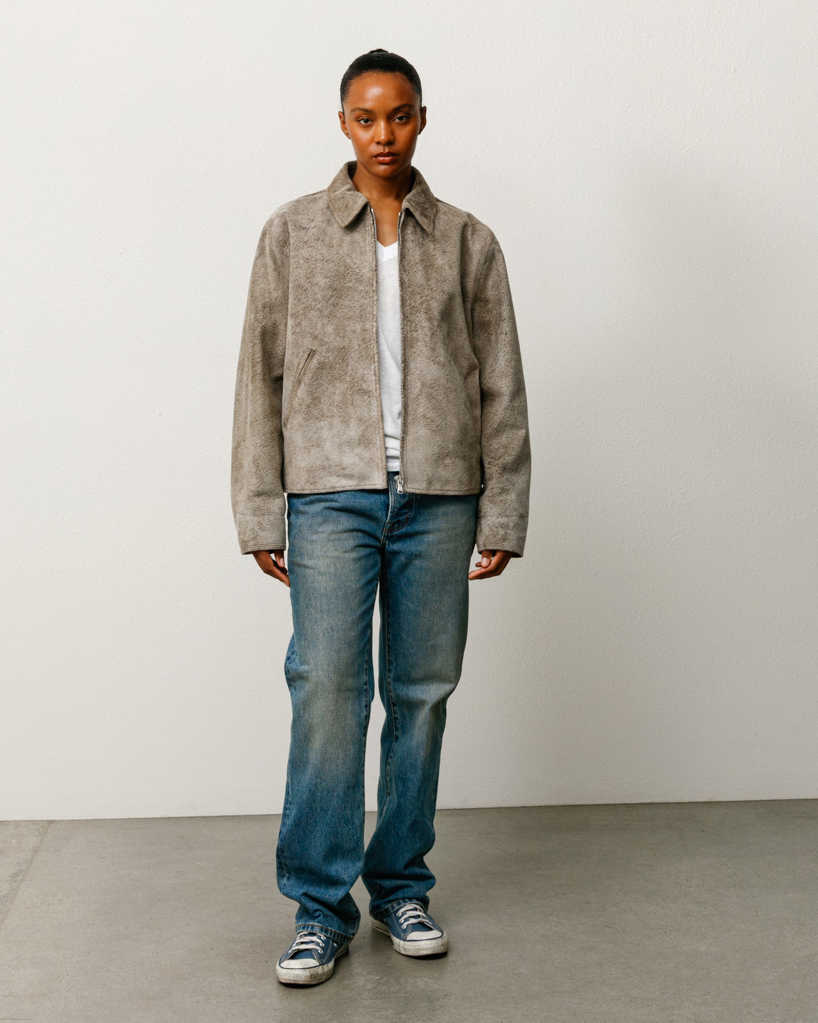 Garage Jacket Suede - Suede | Outerwear | Stüssy