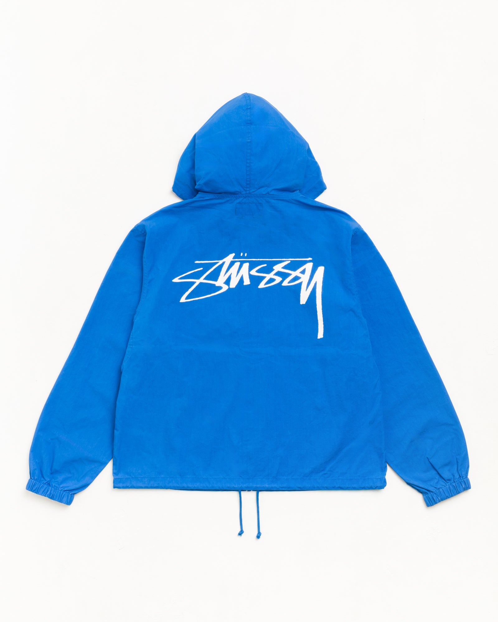 Waxed Cotton Beach Shell - Blue | Outerwear | Stüssy