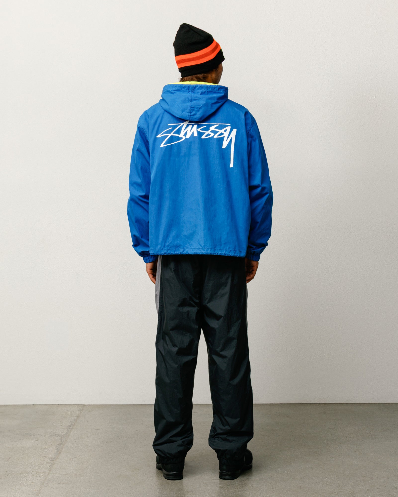 Waxed Cotton Beach Shell - Blue | Outerwear | Stüssy