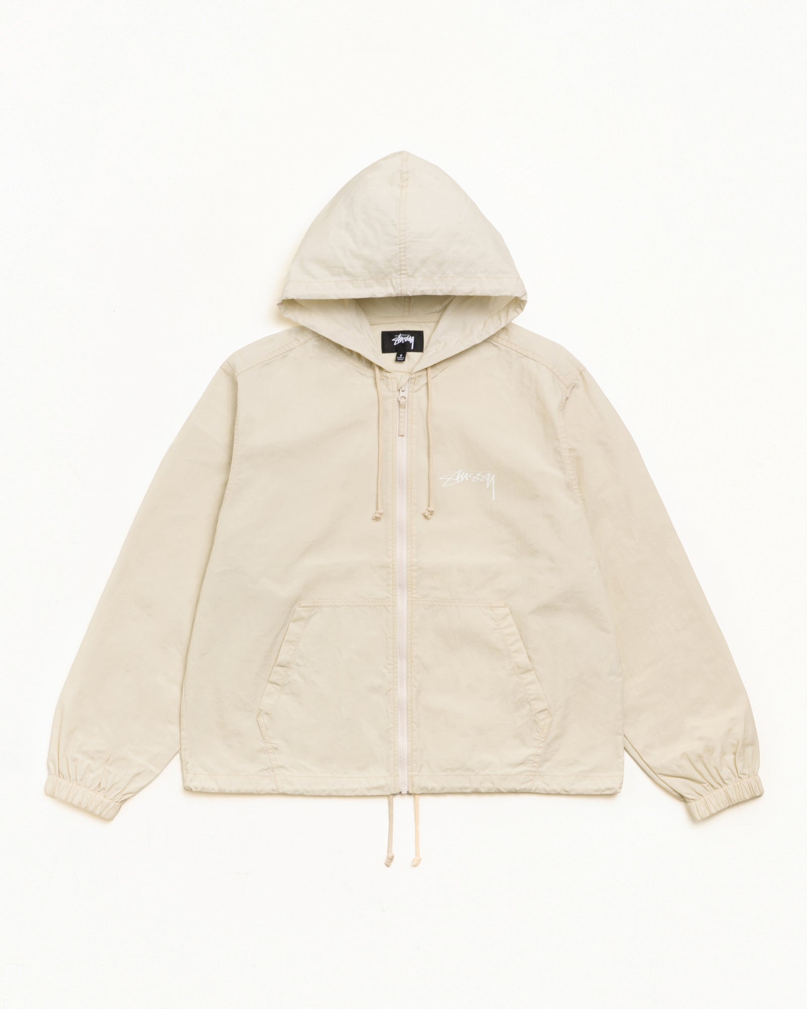 Waxed Cotton Beach Shell - Stone | Outerwear | Stüssy