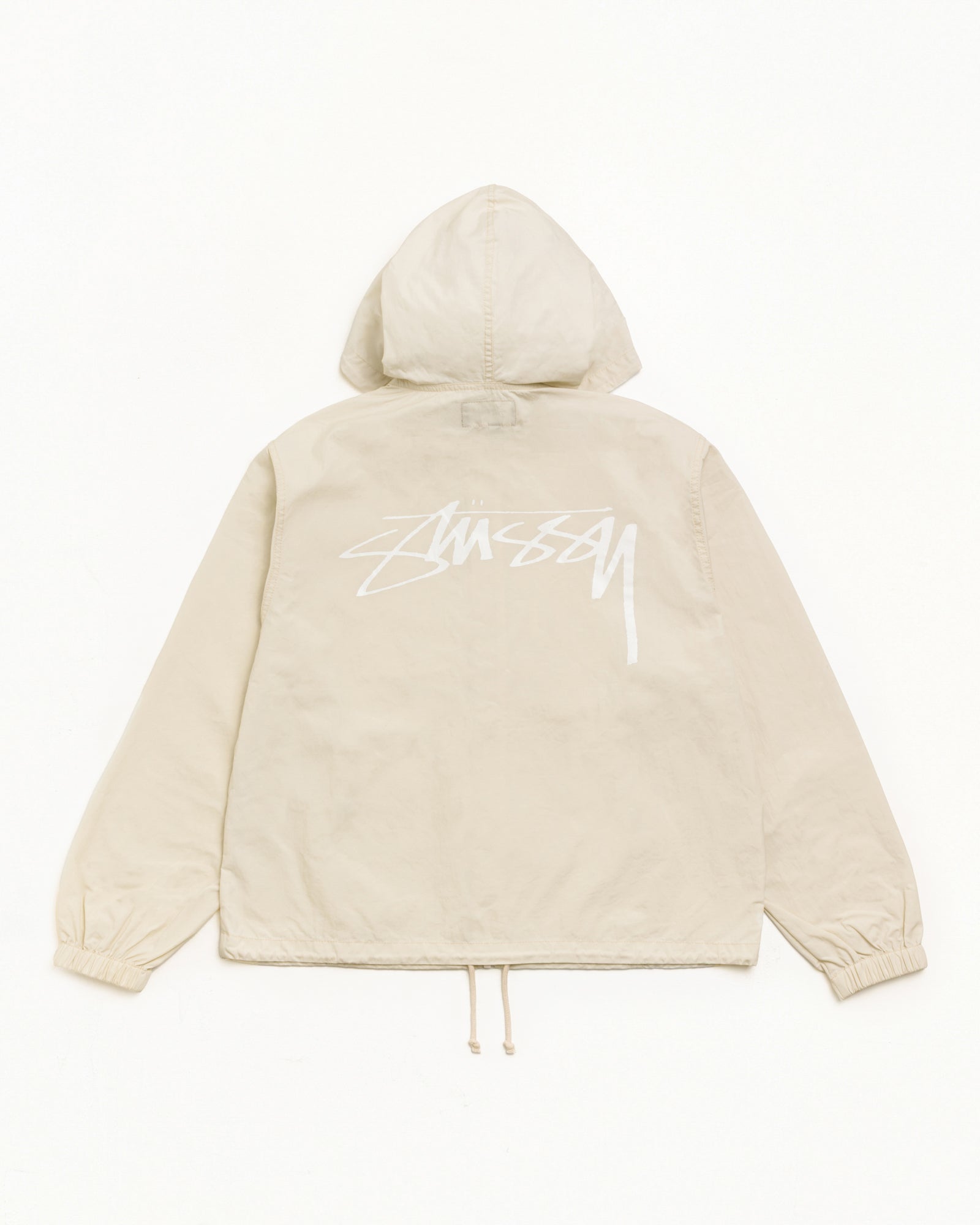 Waxed Cotton Beach Shell - Stone | Outerwear | Stüssy