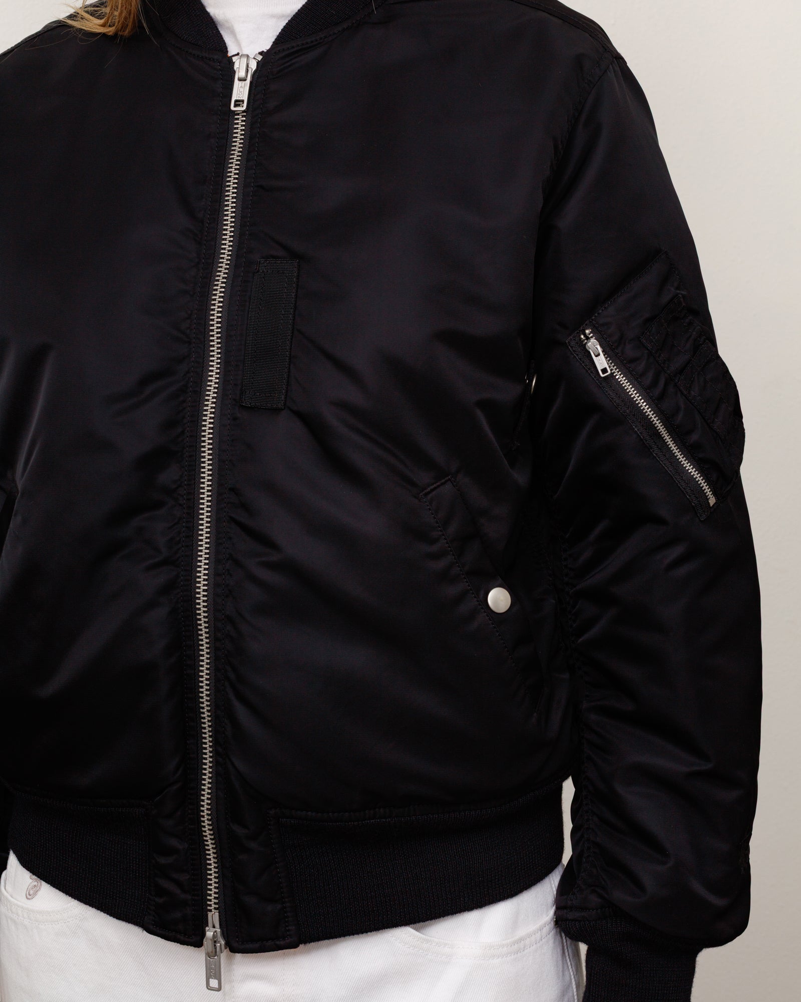 MA-1 Bomber Jacket - Black | Outerwear | Stüssy