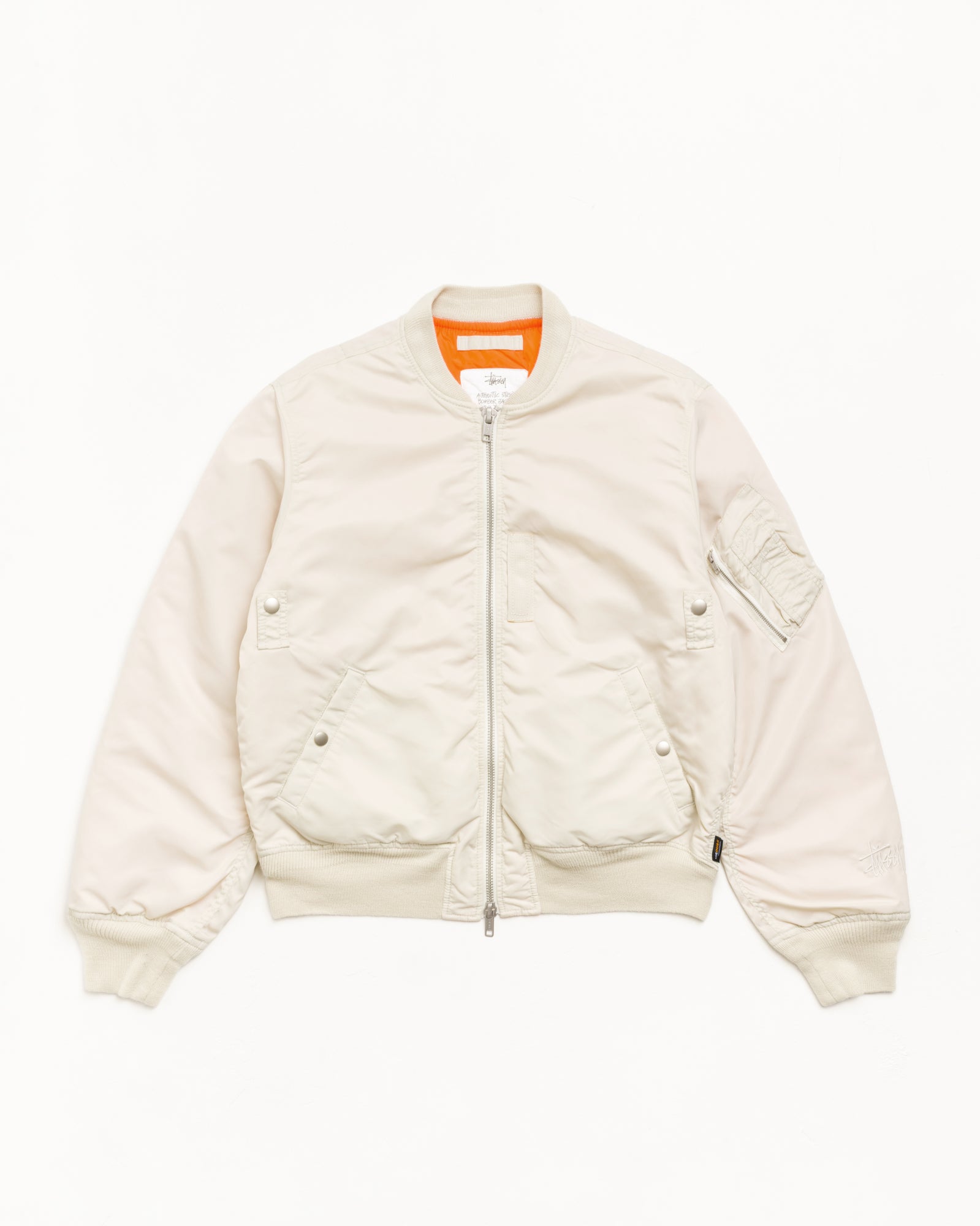 MA-1 Bomber Jacket - Bone | Outerwear | Stüssy