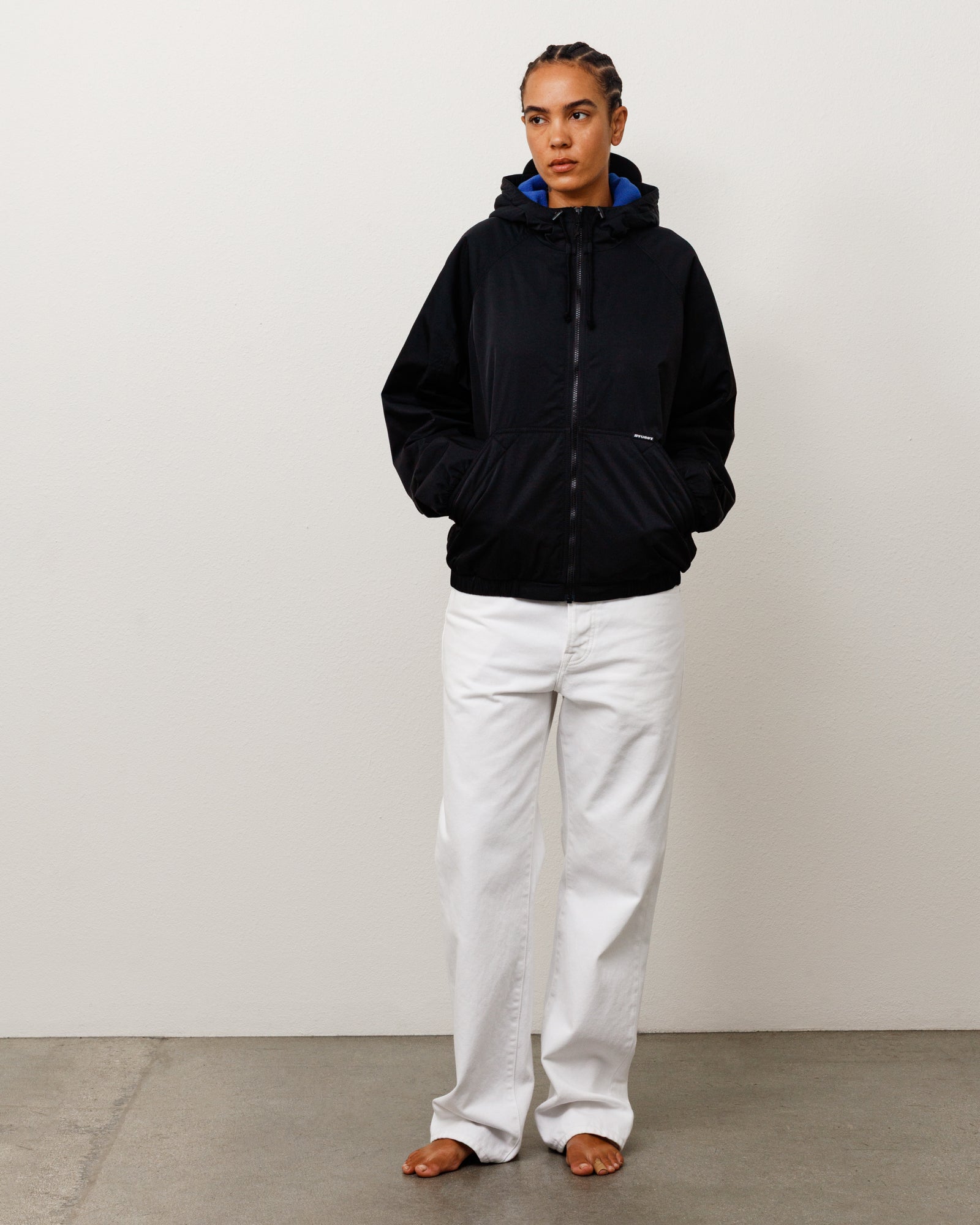 Coastline Hooded Jacket - Black | Outerwear | Stüssy