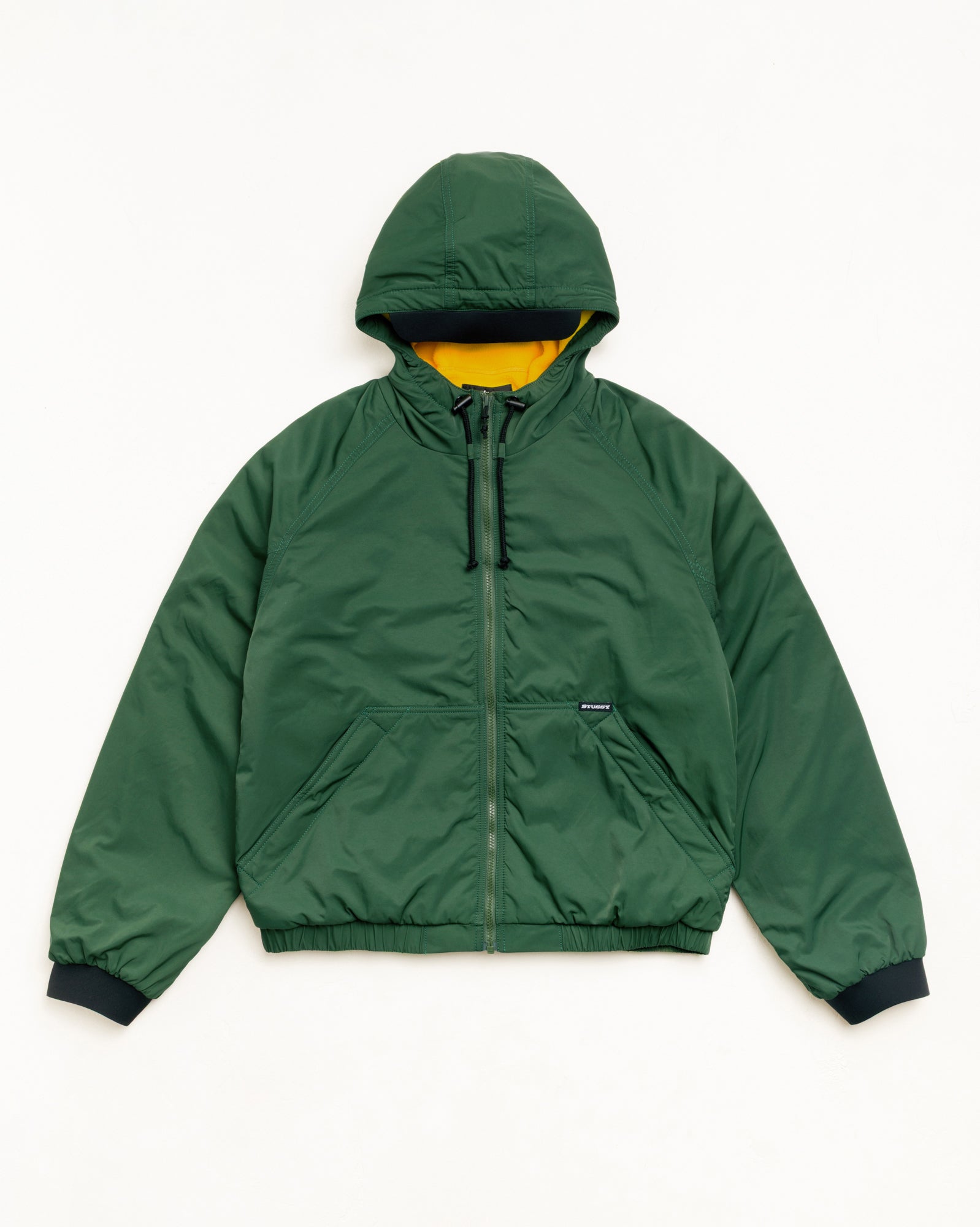 Coastline Hooded Jacket - Forest | Outerwear | Stüssy