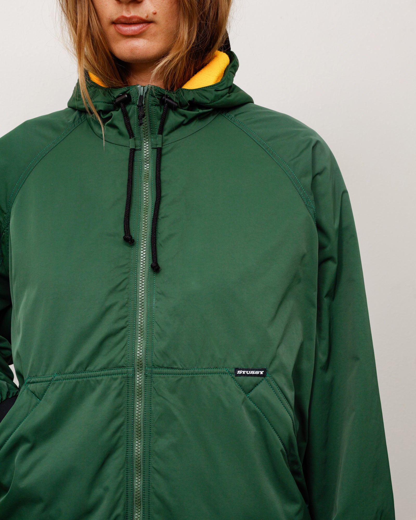 Coastline Hooded Jacket - Forest | Outerwear | Stüssy