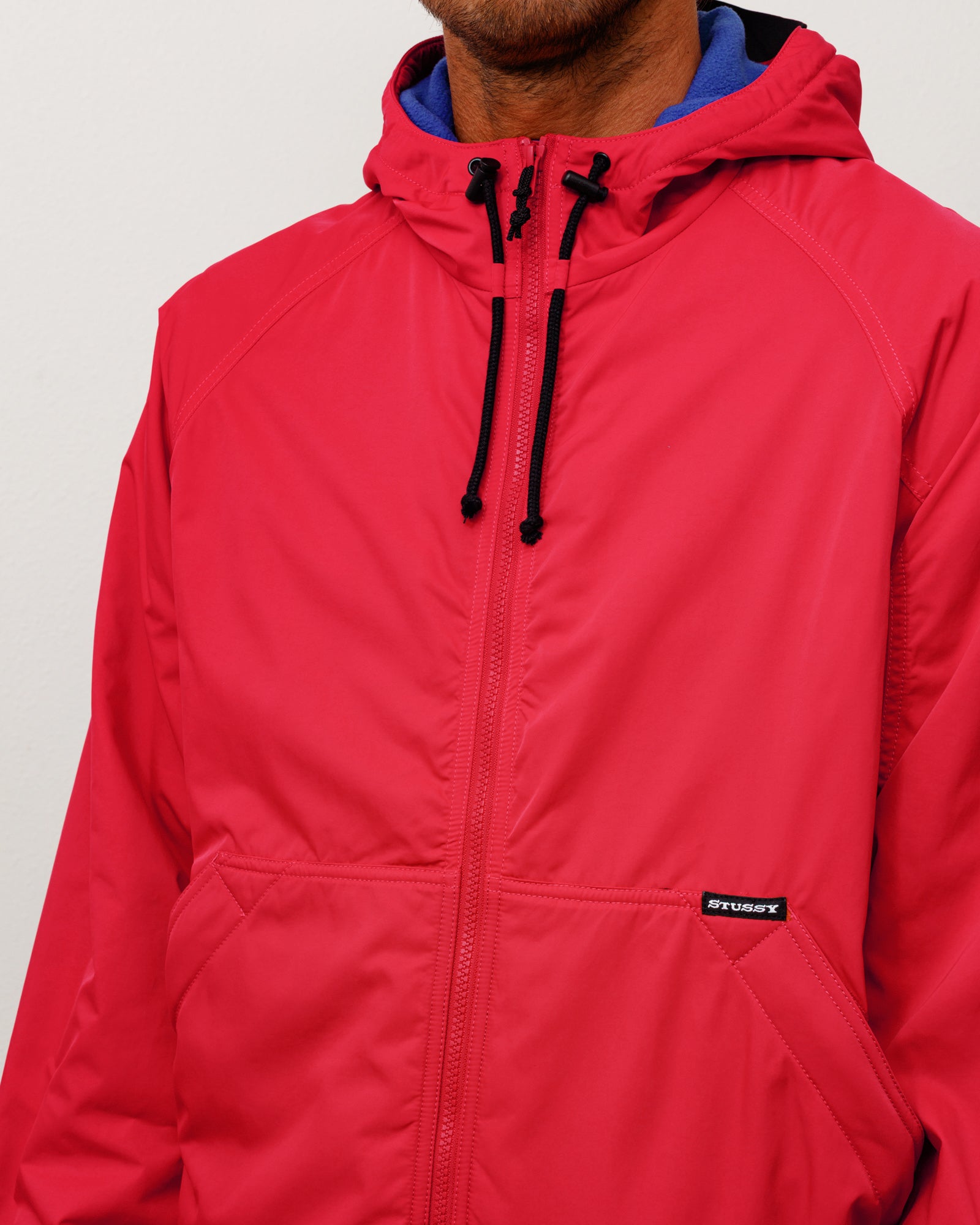 Stussy ナイロンジャケット 赤 L Coastline Hooded Jacket - Red | Outerwear | Stüssy