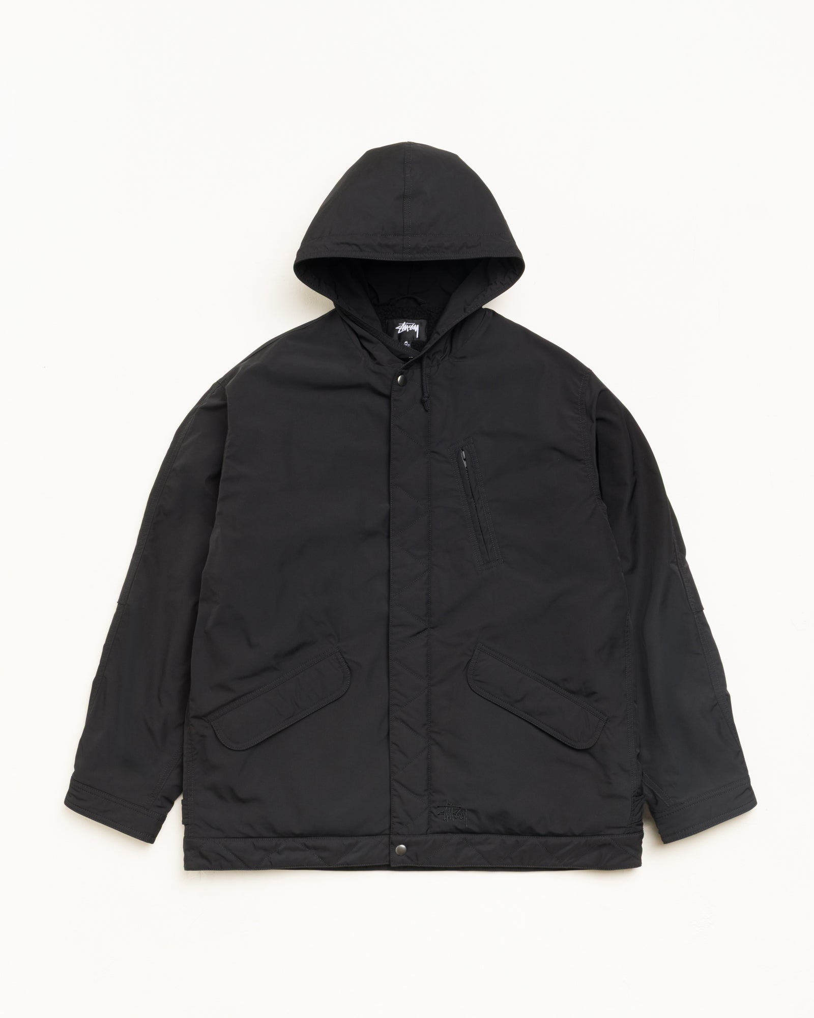 Flight Parka - Black | Outerwear | Stüssy