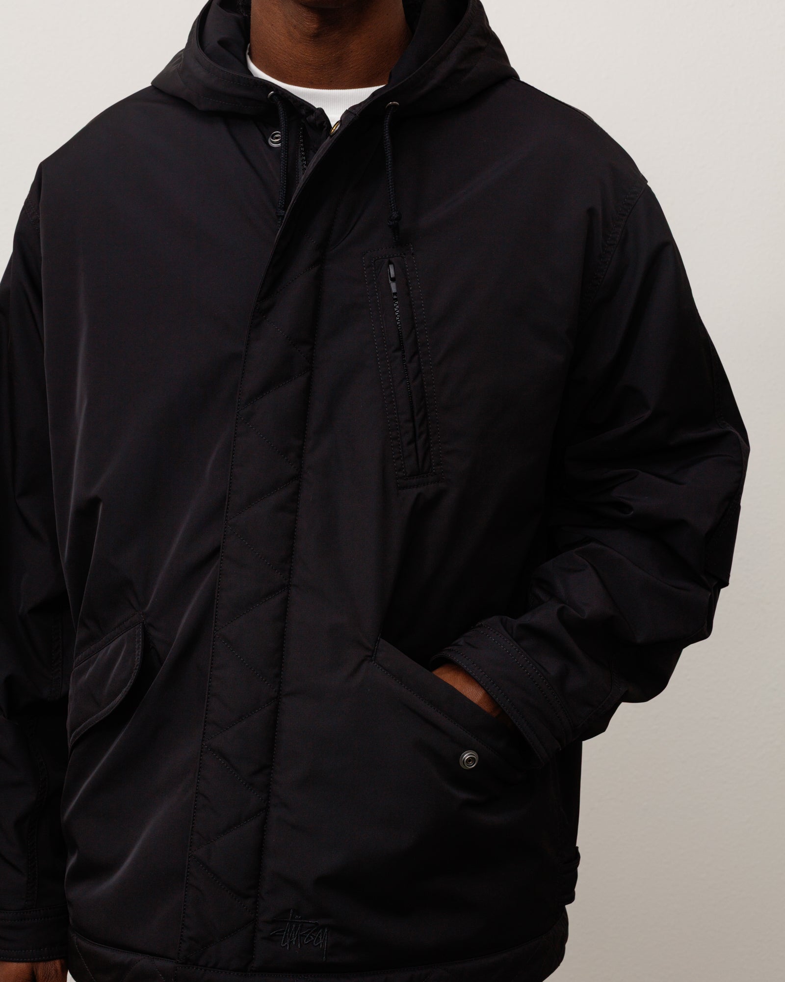 Flight Parka - Black | Outerwear | Stüssy