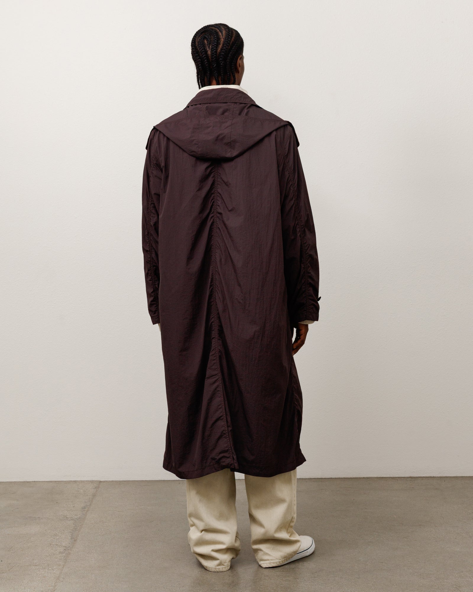 Ultra Lightweight Nylon Trench - Brown | Outerwear | Stüssy