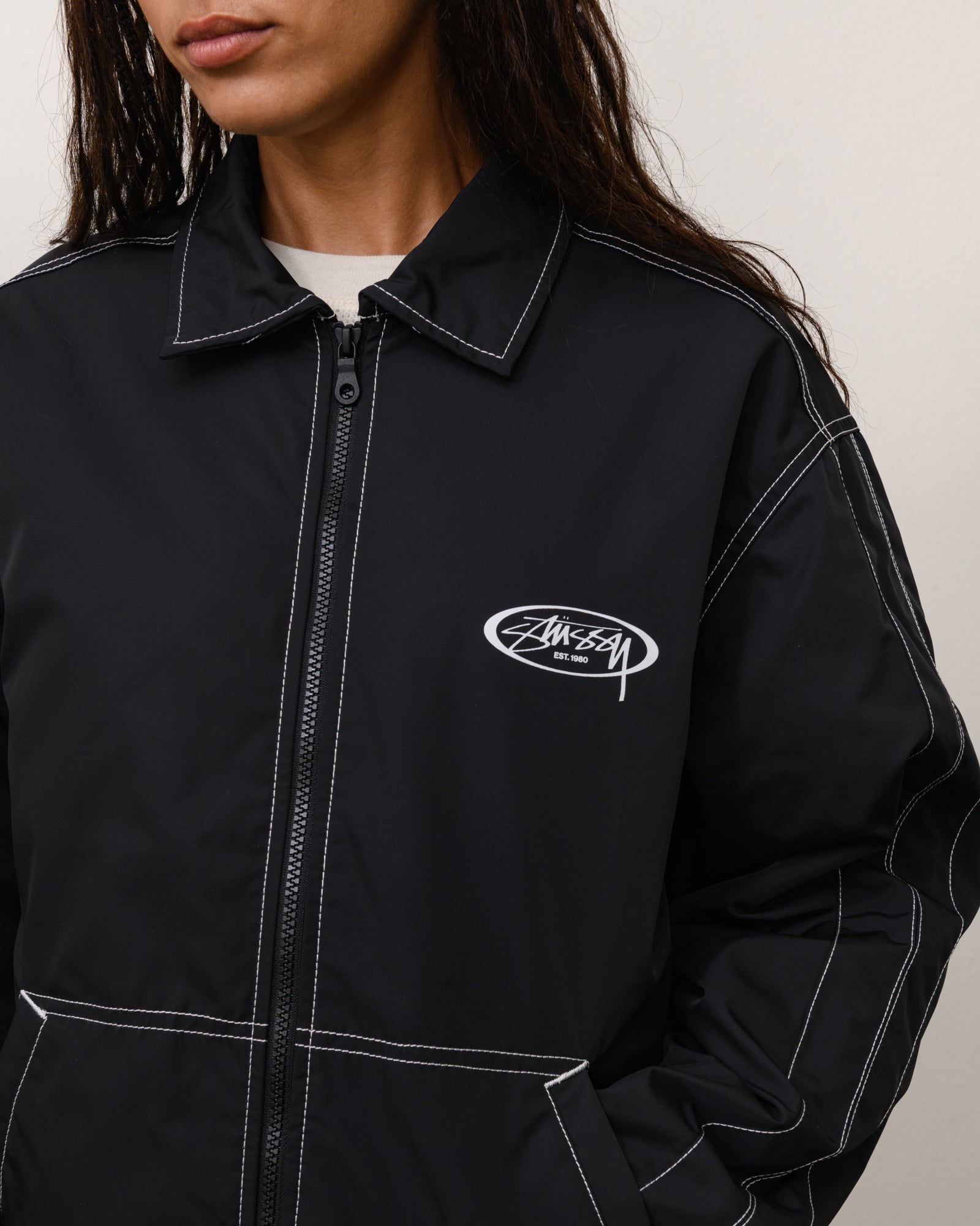 Offshore Jacket - Black | Outerwear | Stüssy