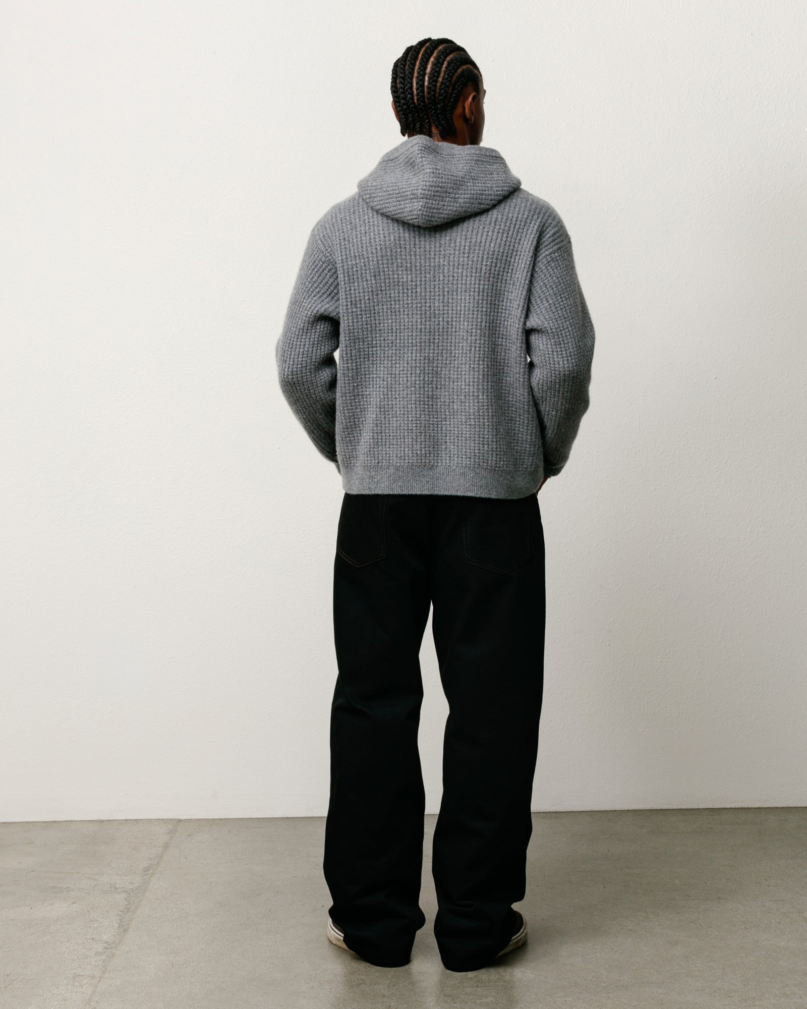 Big Ol' Jean Denim - Raw Black Contrast Stitch | Denim | Stüssy