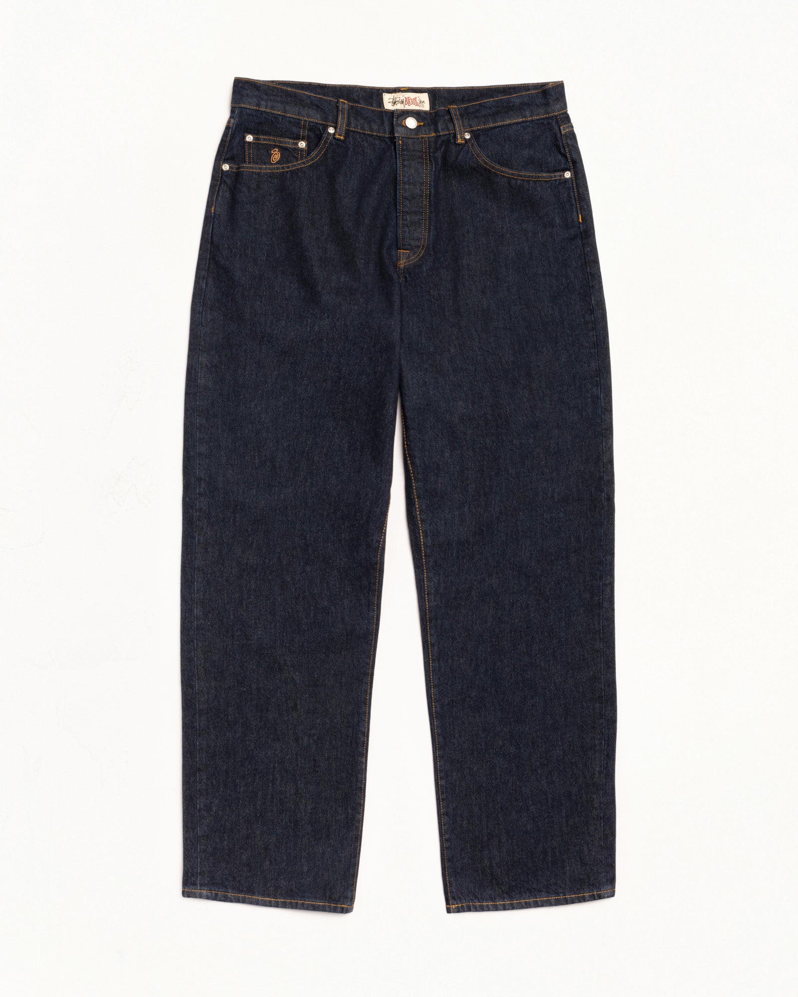 パンツ stussy BIG OL' JEAN COATED COTTON 28 ☆韓国の人気☆【Stussy】☆BIG OL' JEAN COATED COTTON