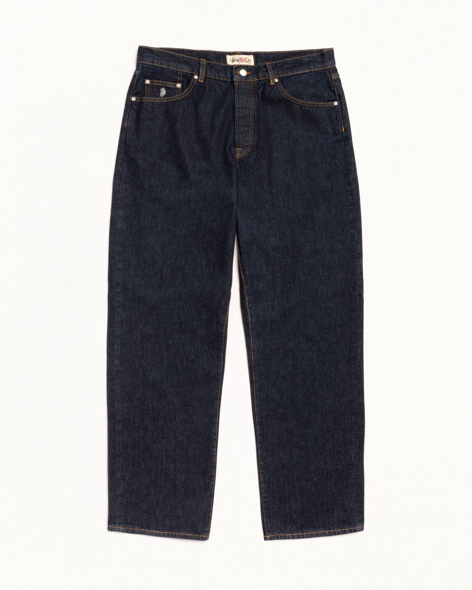 Big Ol Jean Denim Unisex In Rinsed Indigo