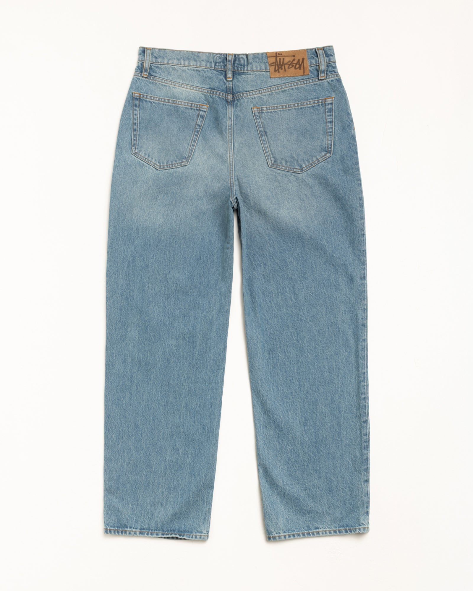 Big Ol Jean Denim Mens Regular In Washed Blue