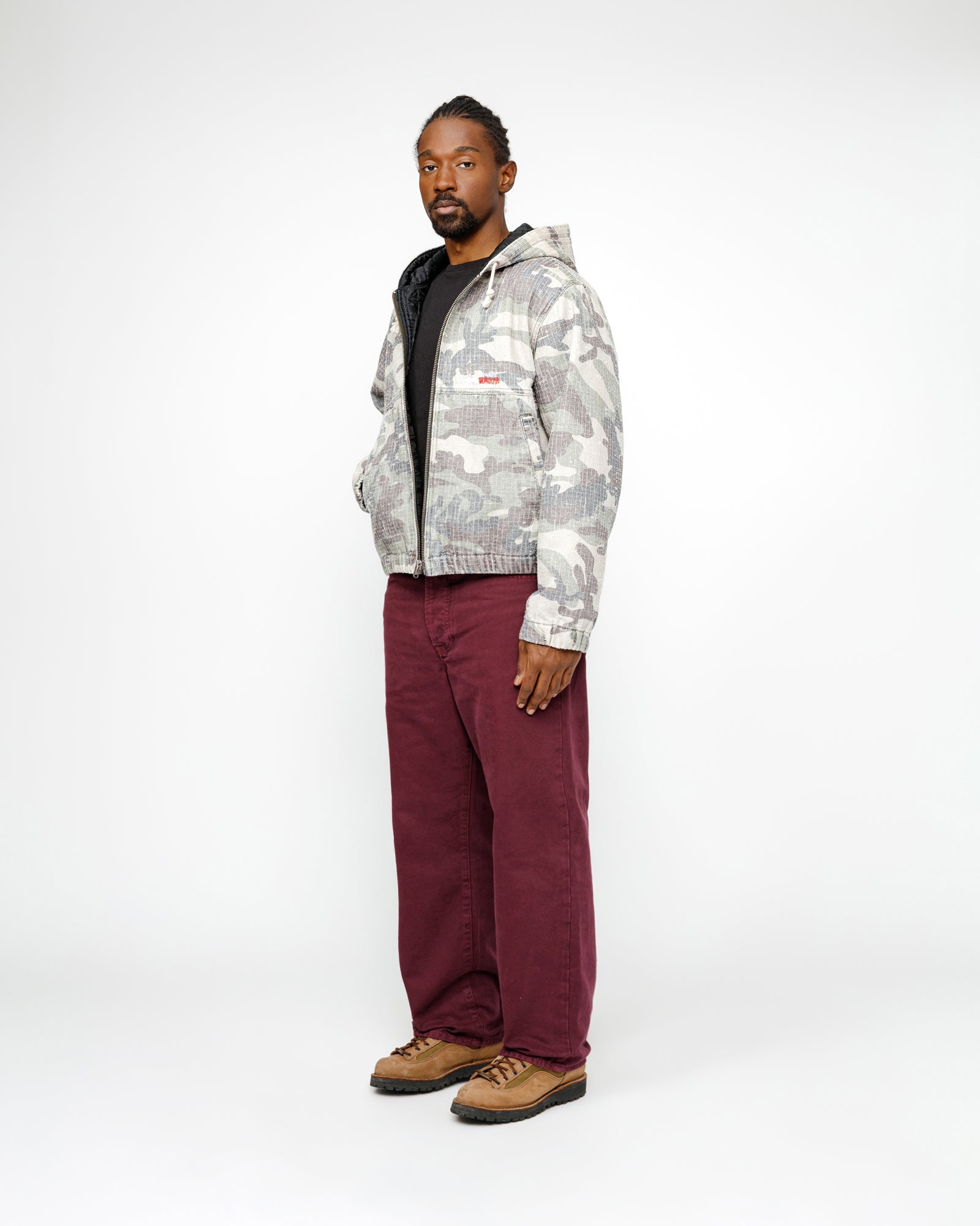 STÜSSY CLASSIC JEAN WASHED CANVAS  PANTS