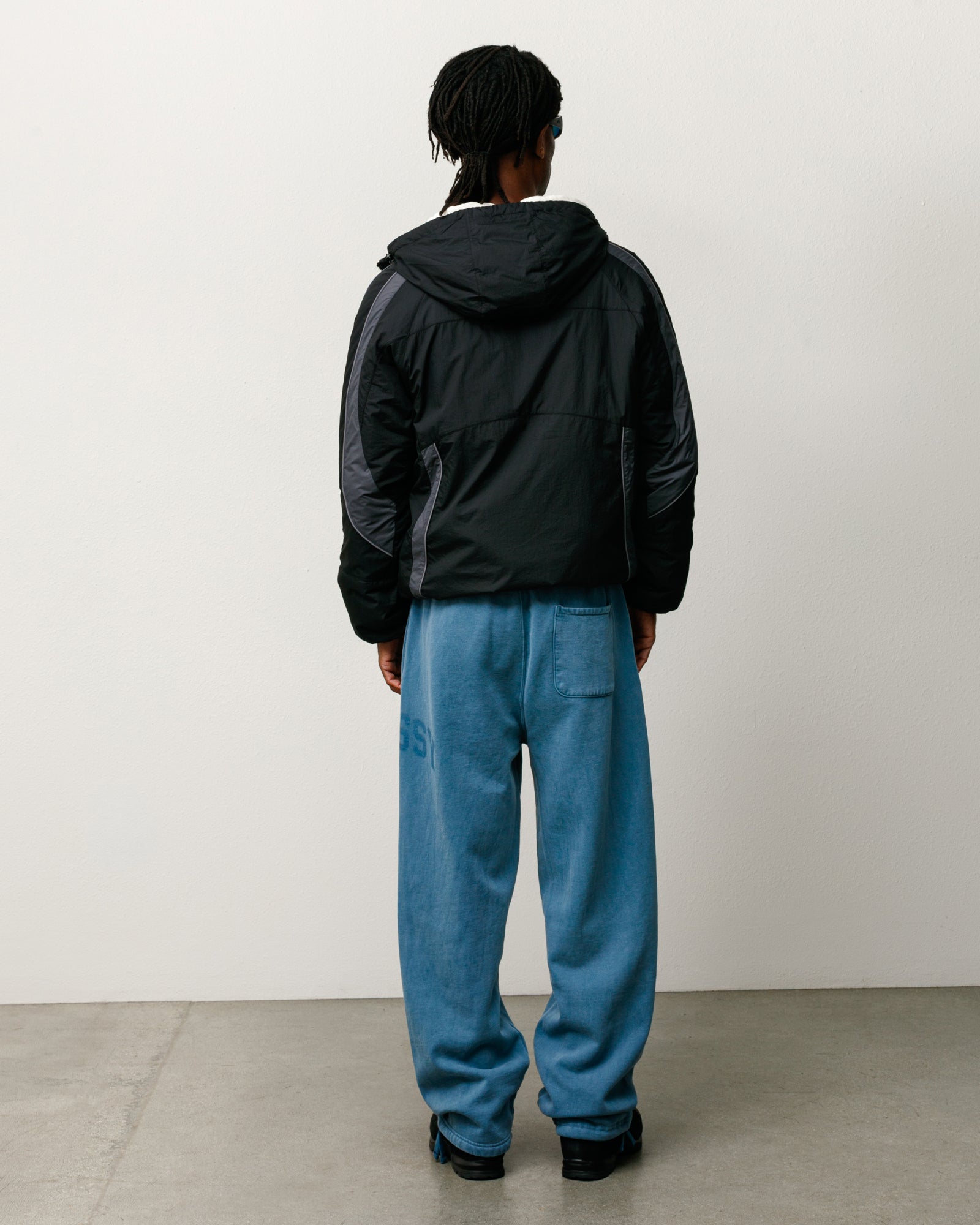 Faded Graphic Fleece Pant - Washed Navy | Sweats | Stüssy