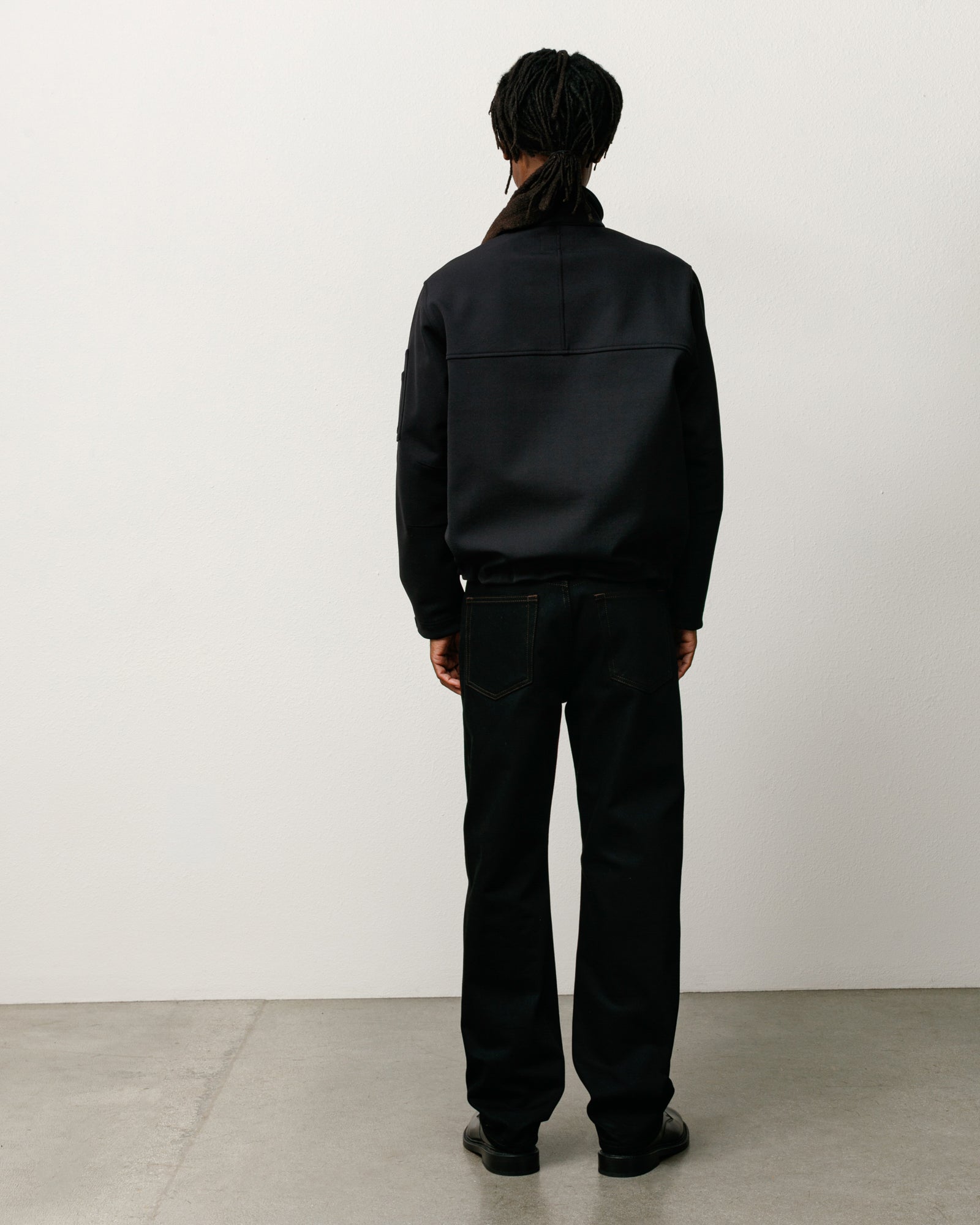 New Classic Jean Denim - Raw Black Contrast Stitch | Denim | Stüssy