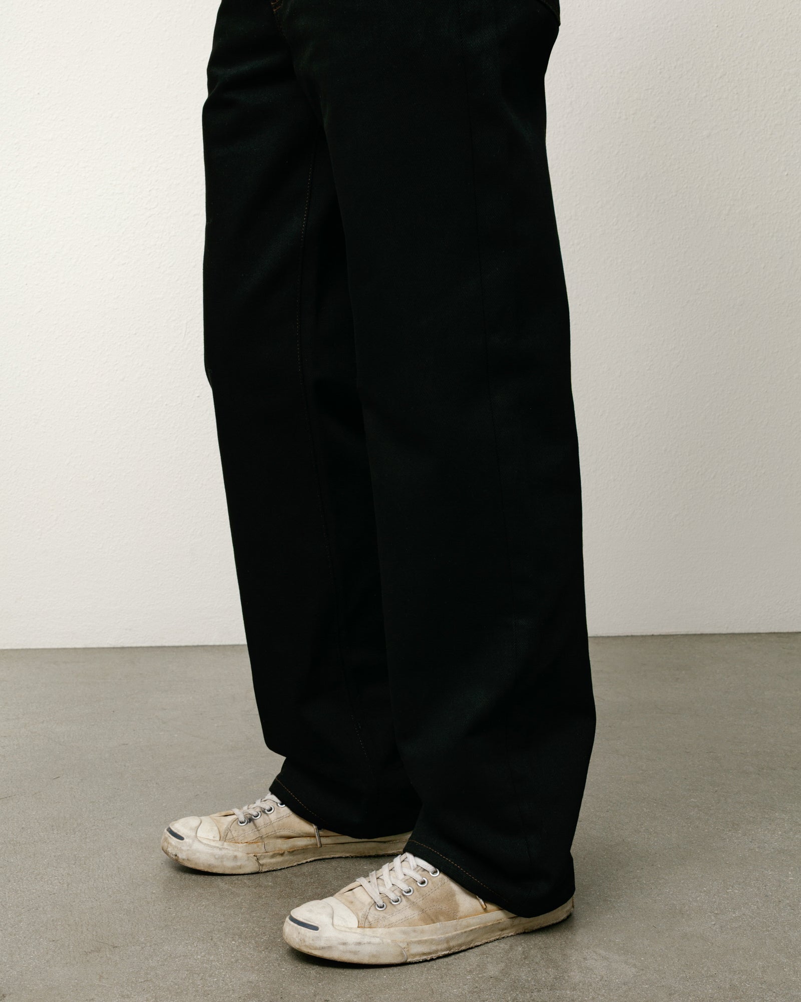 New Classic Jean Denim - Raw Black Contrast Stitch | Denim | Stüssy